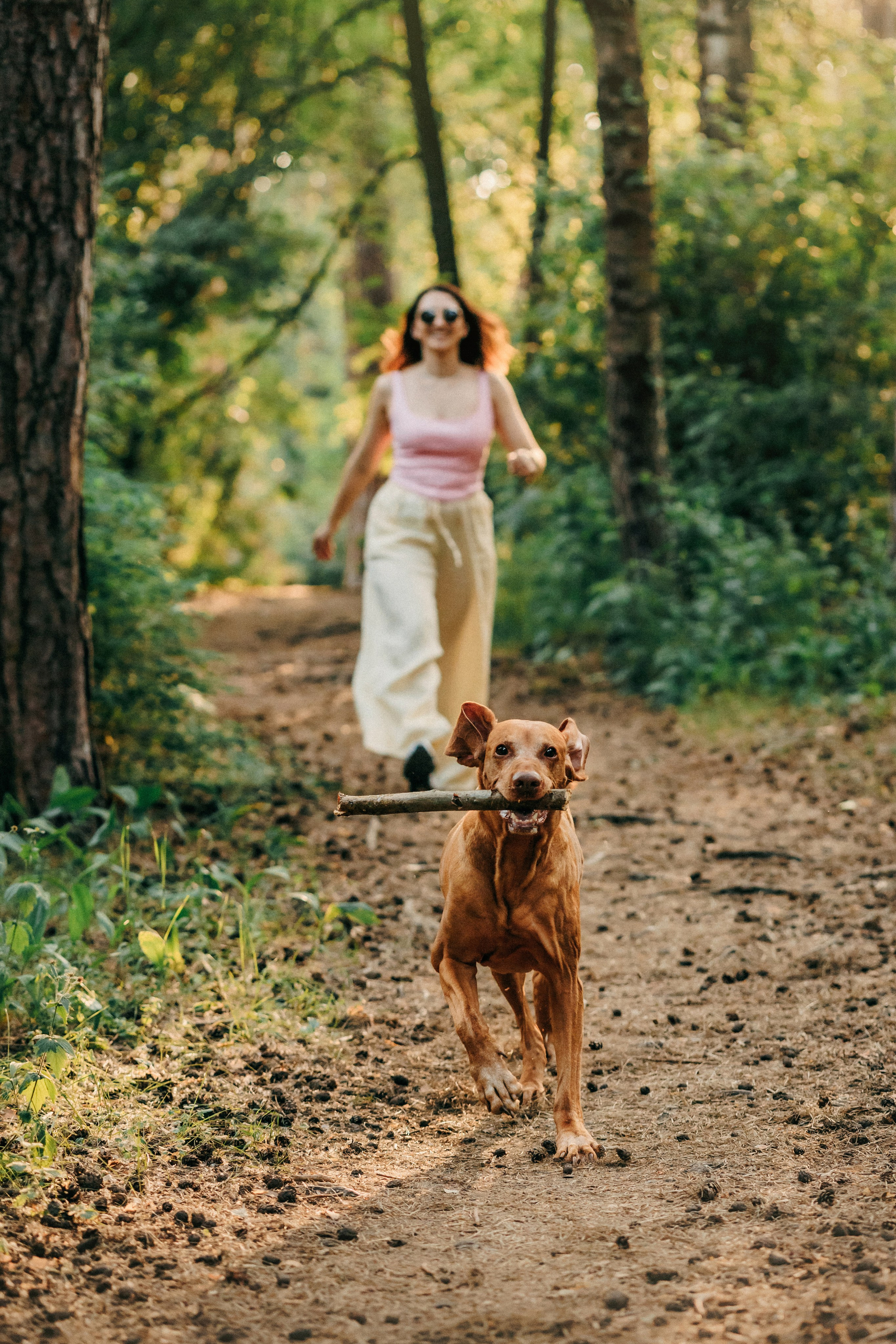 Марина, Глеб, Мая и Чили. Фотограф-анималист Елена Радченко, Москва