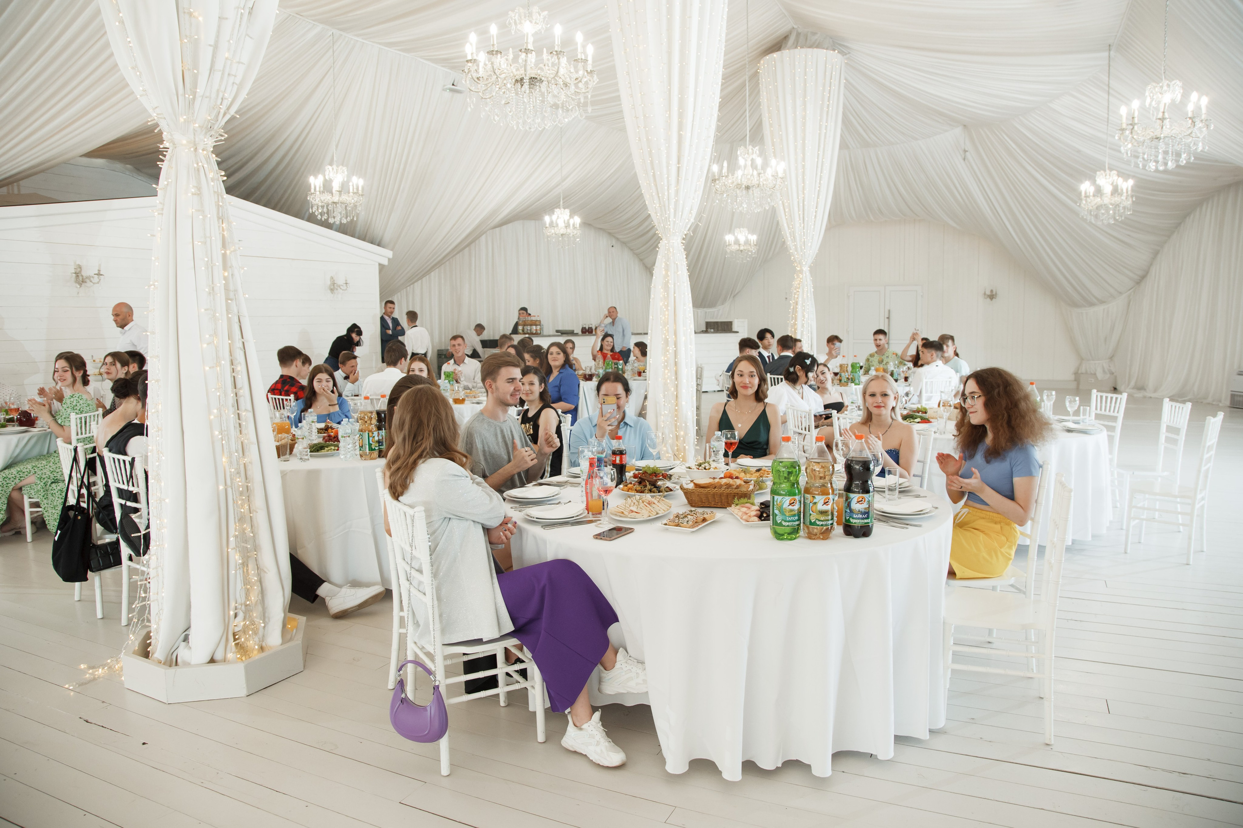 Выпускной, шатер в усадьбе «Гребнево». Свадебный и репортажный фотограф (Москва, Королев и другие)