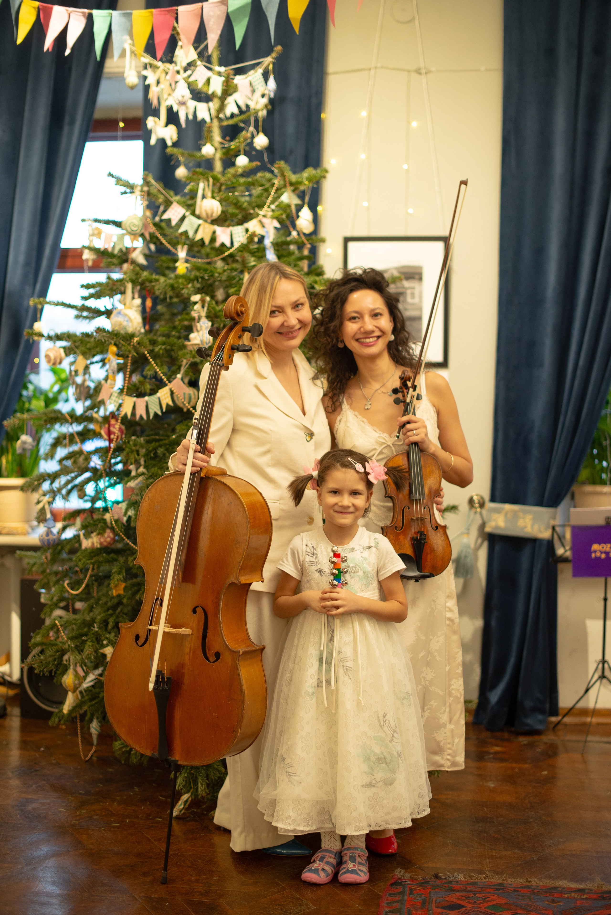 Музыкальная Новогодняя Ёлка в Доме Телешова и Mozart for kids. Victoria Radjevna Репортажный Fashion Фотограф- Видеограф Санкт-Петербурга и Москвы