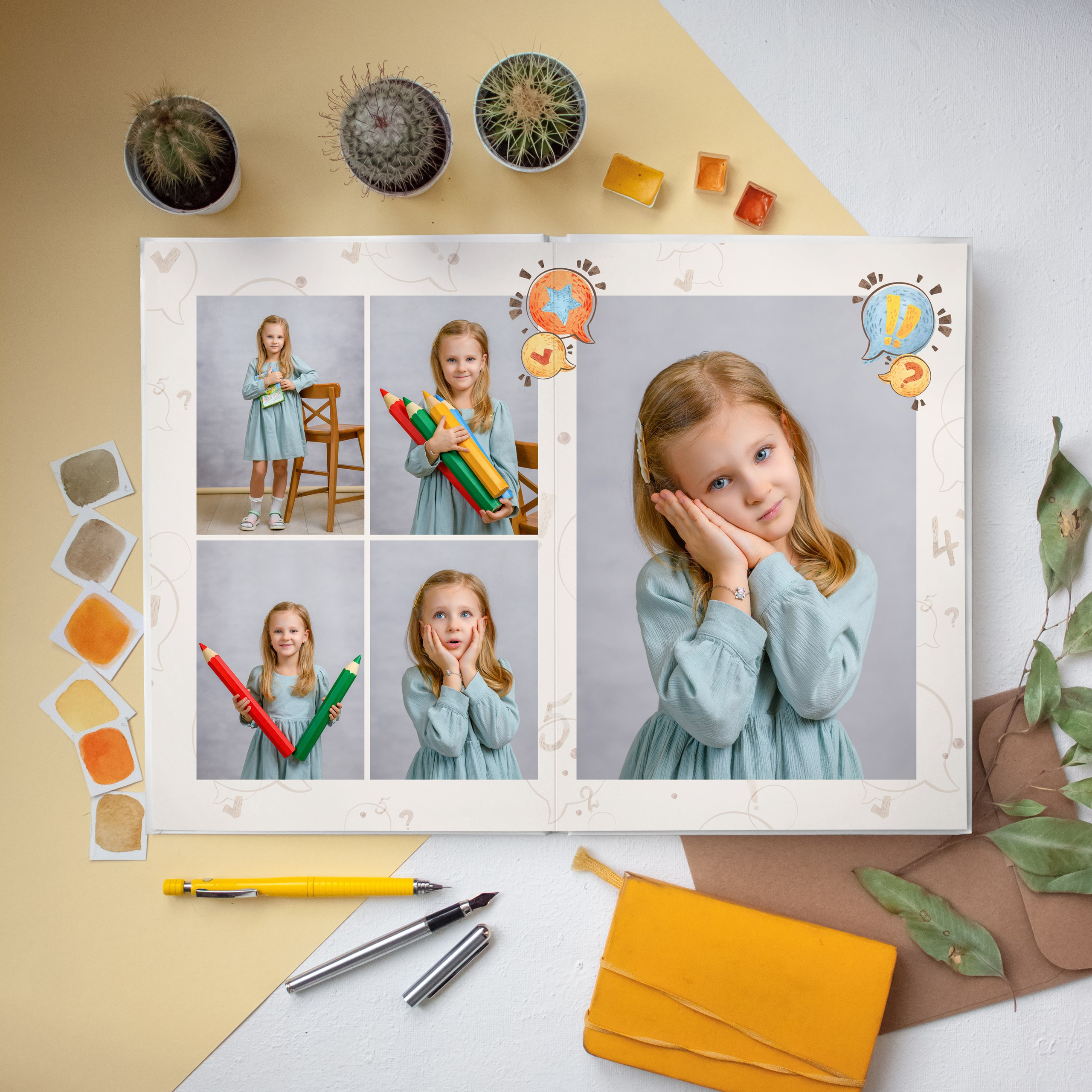 Детский сад. Школьный фотограф и фотограф в детском саду