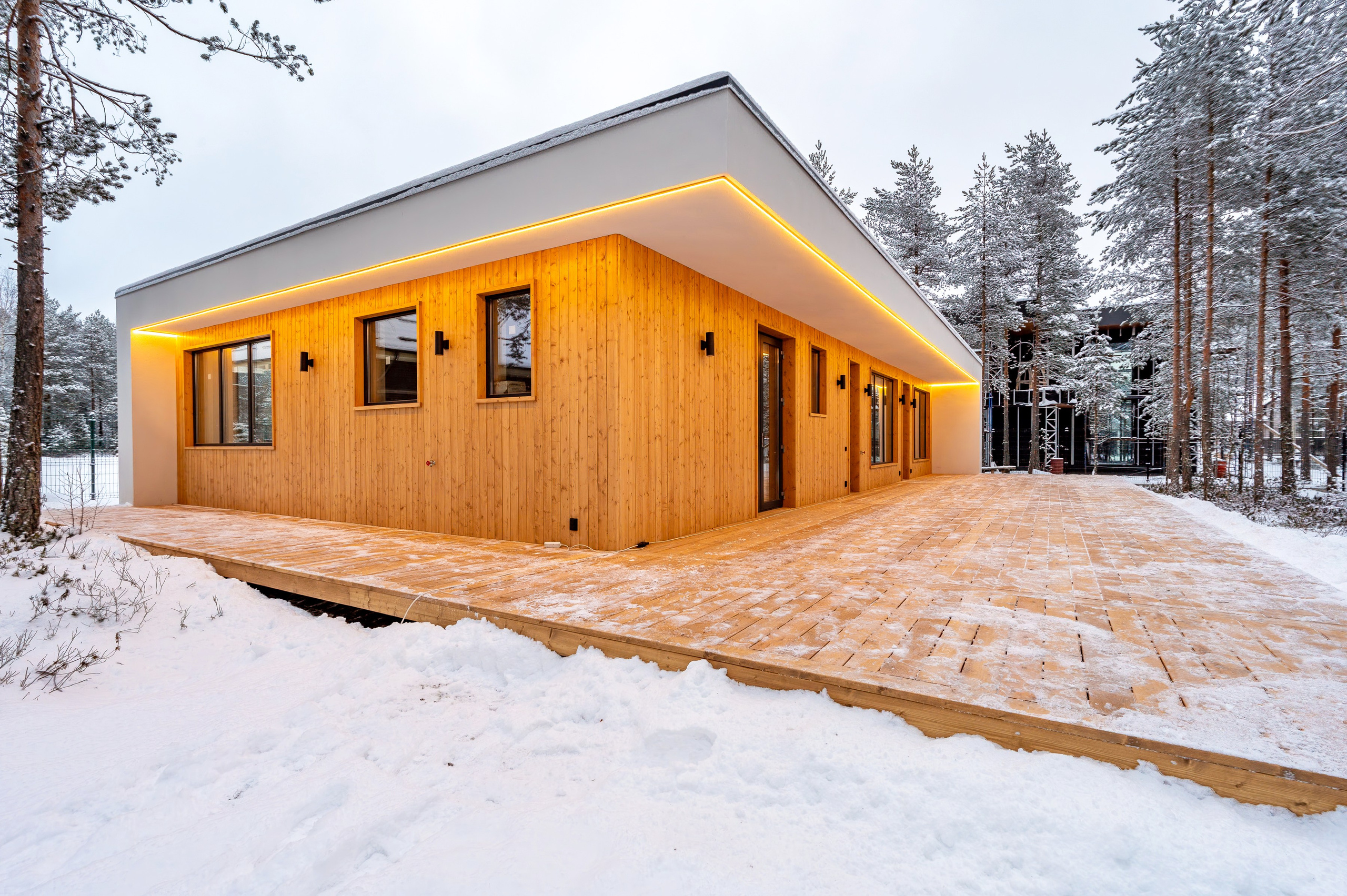 Строящийся дом в Курортном районе. Интерьерный фотограф. Фото- видеосъемка недвижимости Санкт-Петербург