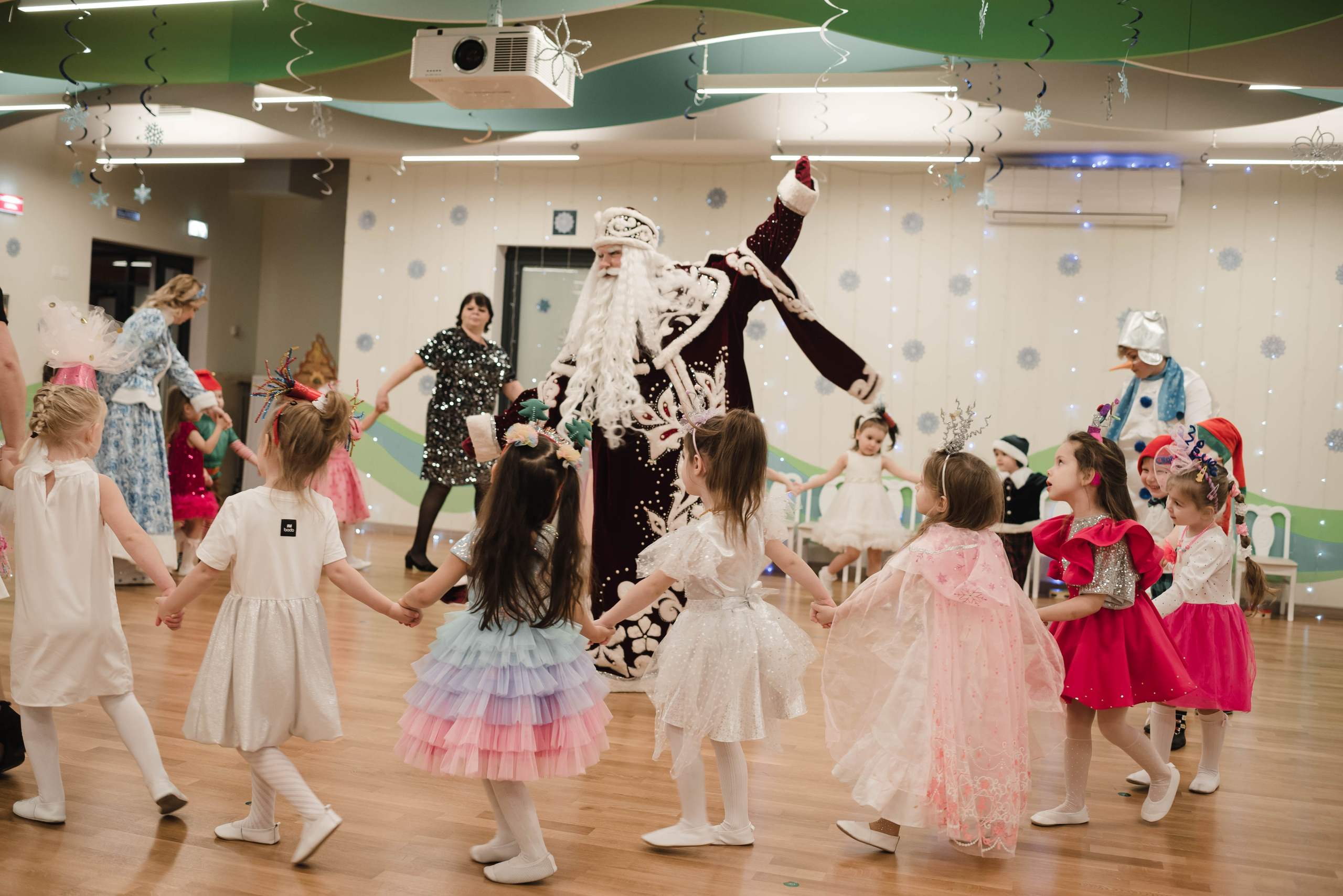 Детский садик Новый год. Фотограф в Москве новорожденные свадьбы семьи Дарья Ларионова