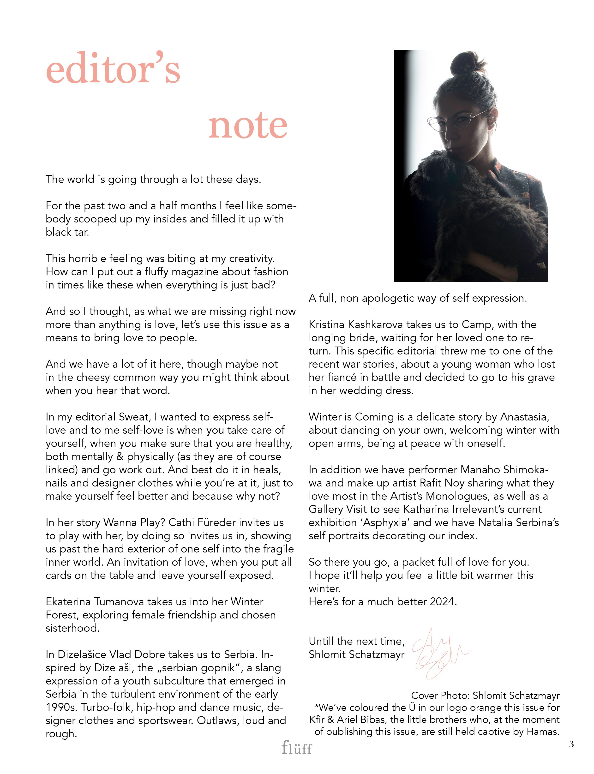 Winter is coming. Photographer Anastasia Bondarchuk