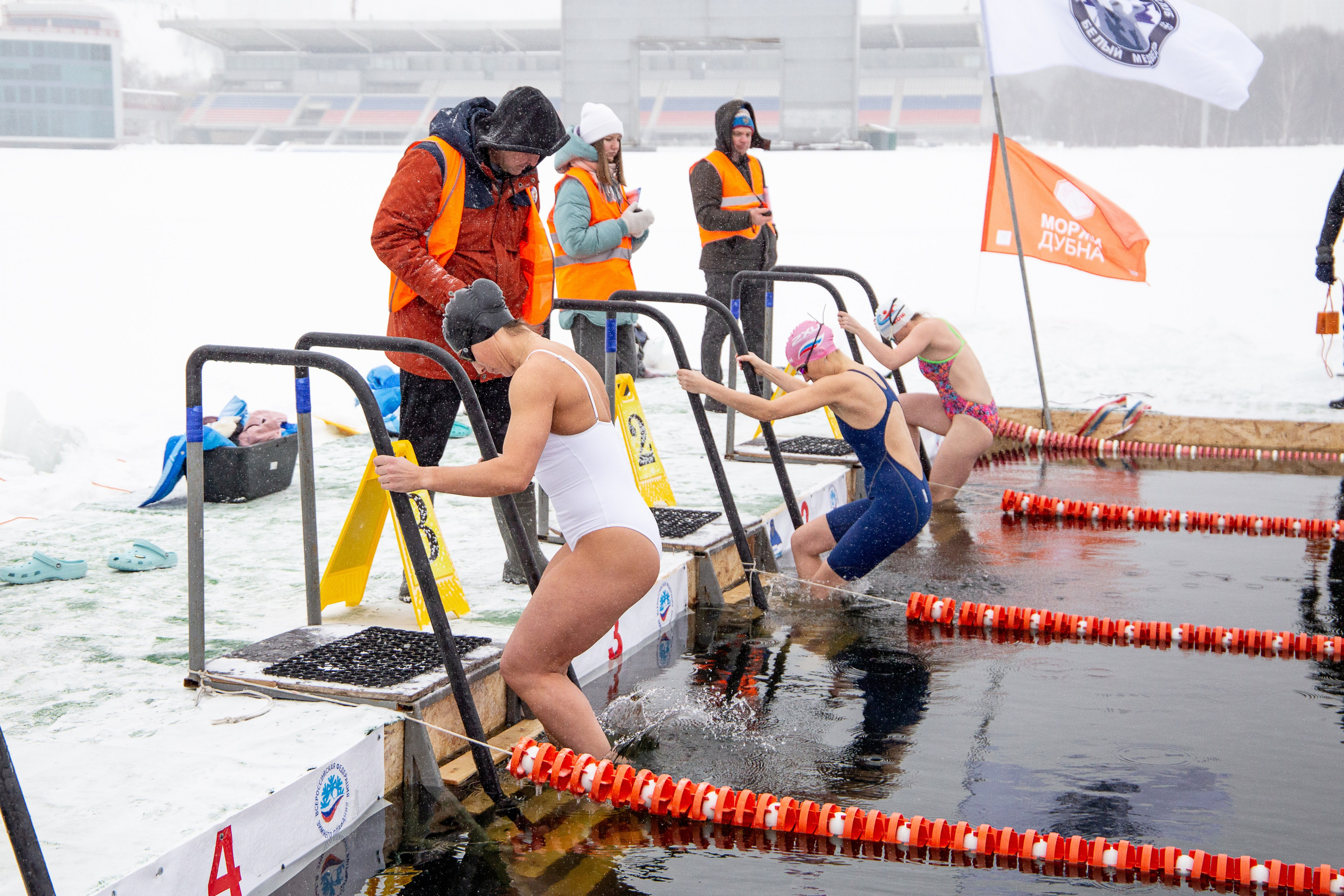 Моржи (спорт). Портретный фотограф в Москве Афанасьева Вера