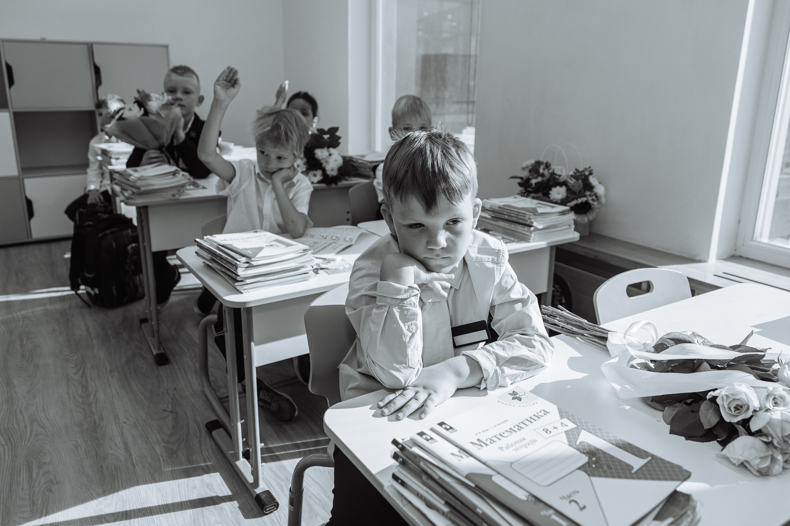 Первый раз в первый класс. Семейный фотограф Николаева Ольга