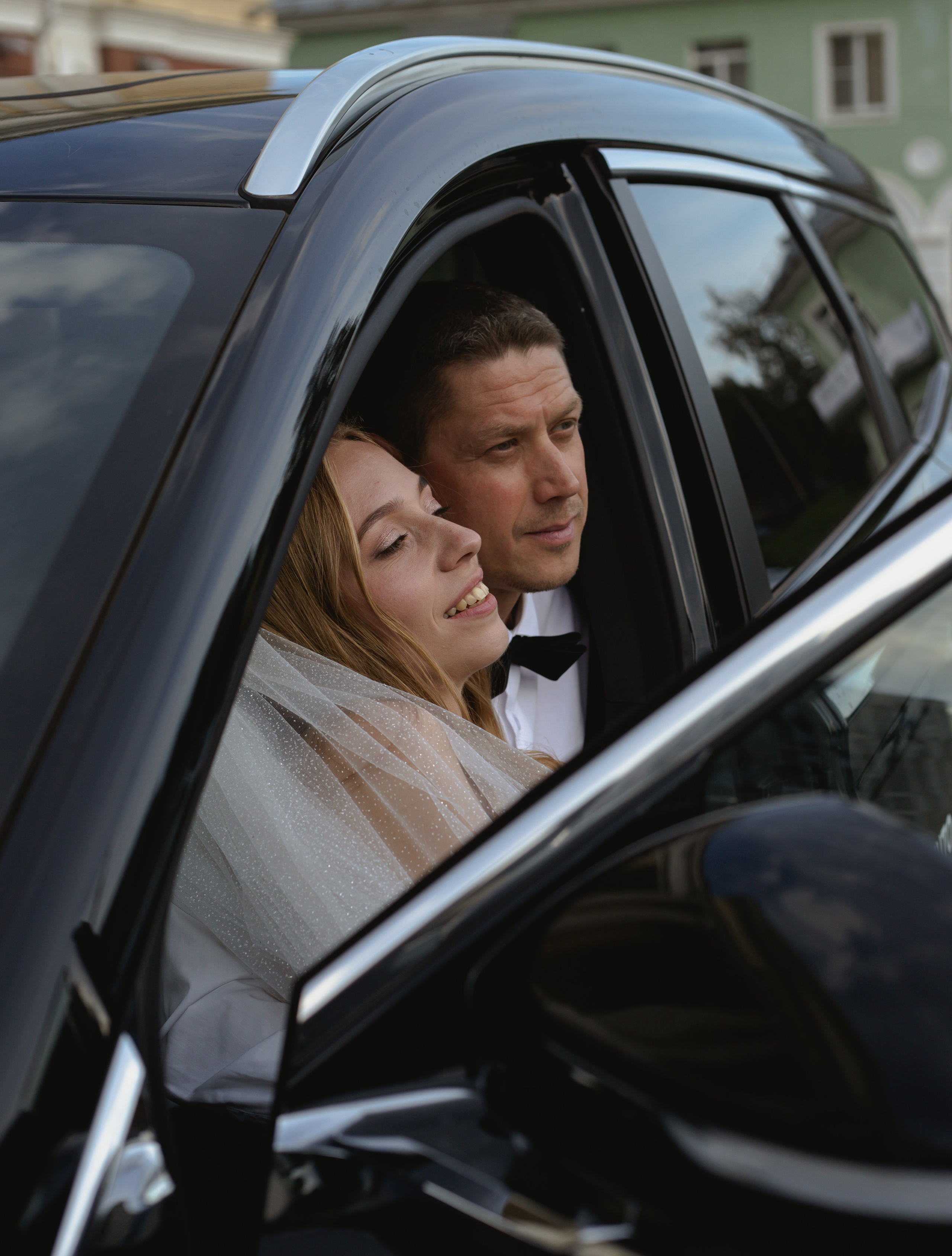 Свадебная прогулка и ЗАГС Кристины и Ильи. Портретный фотограф в Казани Алёна Евсеева