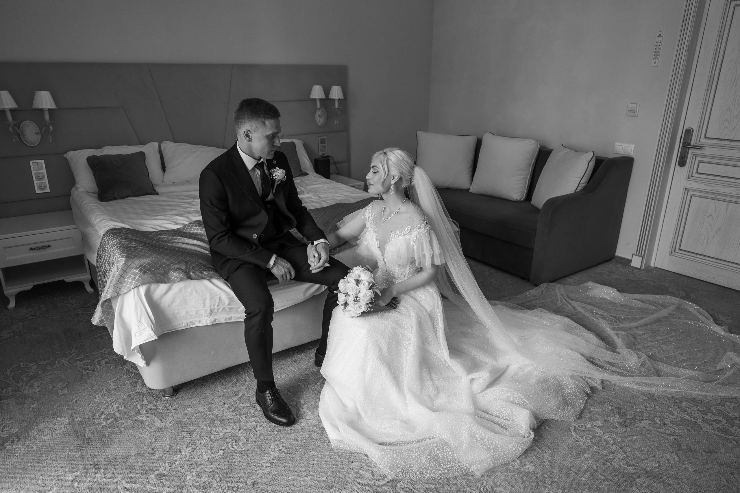 Свадебная фотосессия гостиничный комплекс Бережки Холл. Свадебный фотограф Москва Юрий Кульман