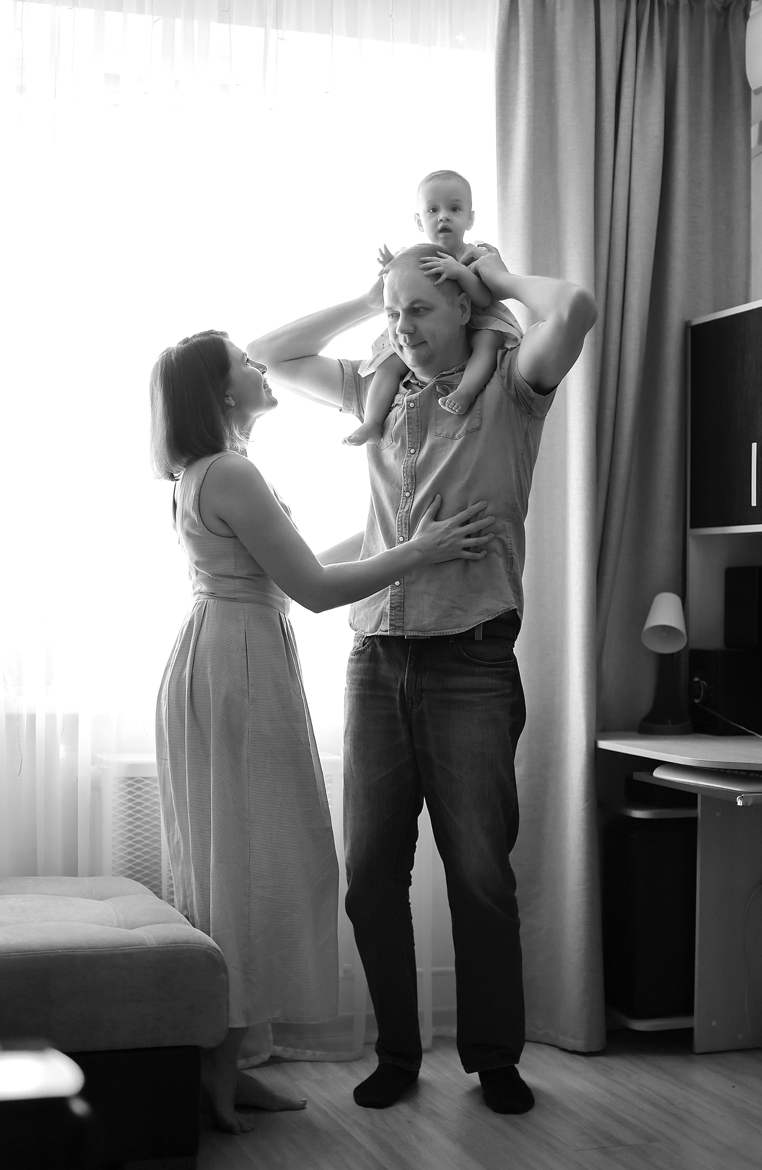 Лерочка 1 годик. (Домашняя съемка). Детский семейный фотограф Краснодар