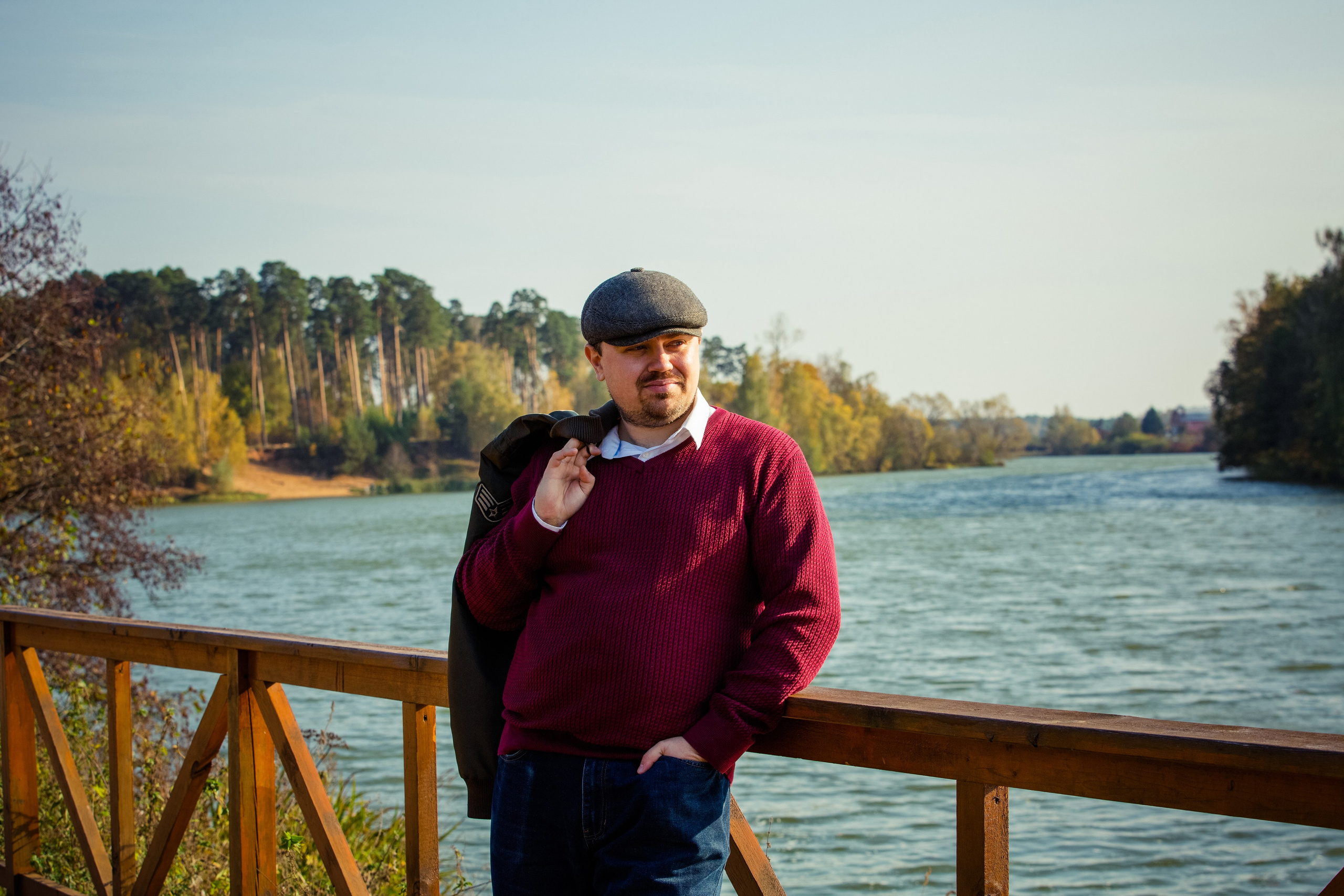 Мужской портрет. Уличная фотосессия. Свадебный и семейный фотограф в Москве и Подмосковье Лариса Козлова