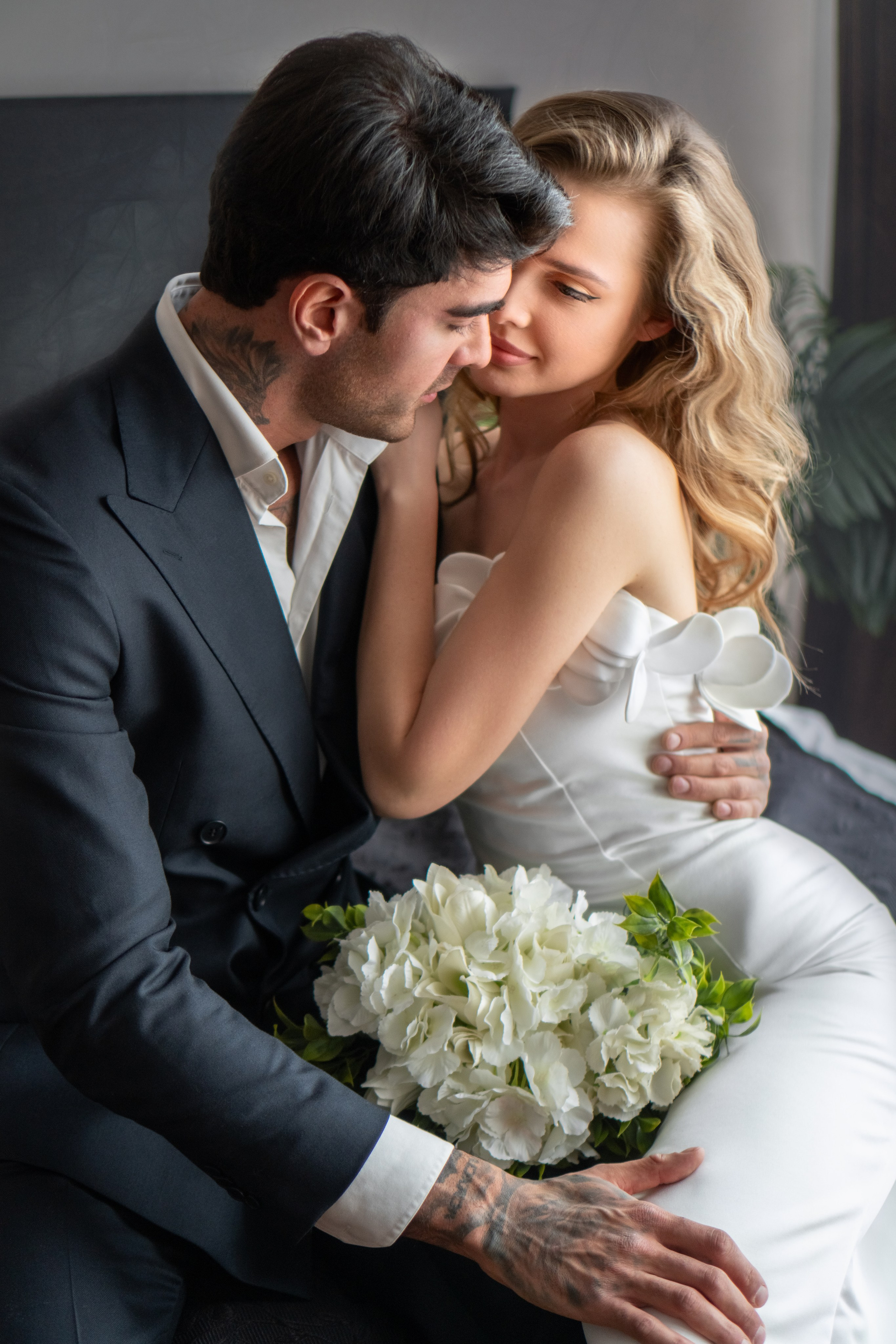 Свадебная фотосессия Акбара и Полины в Москве