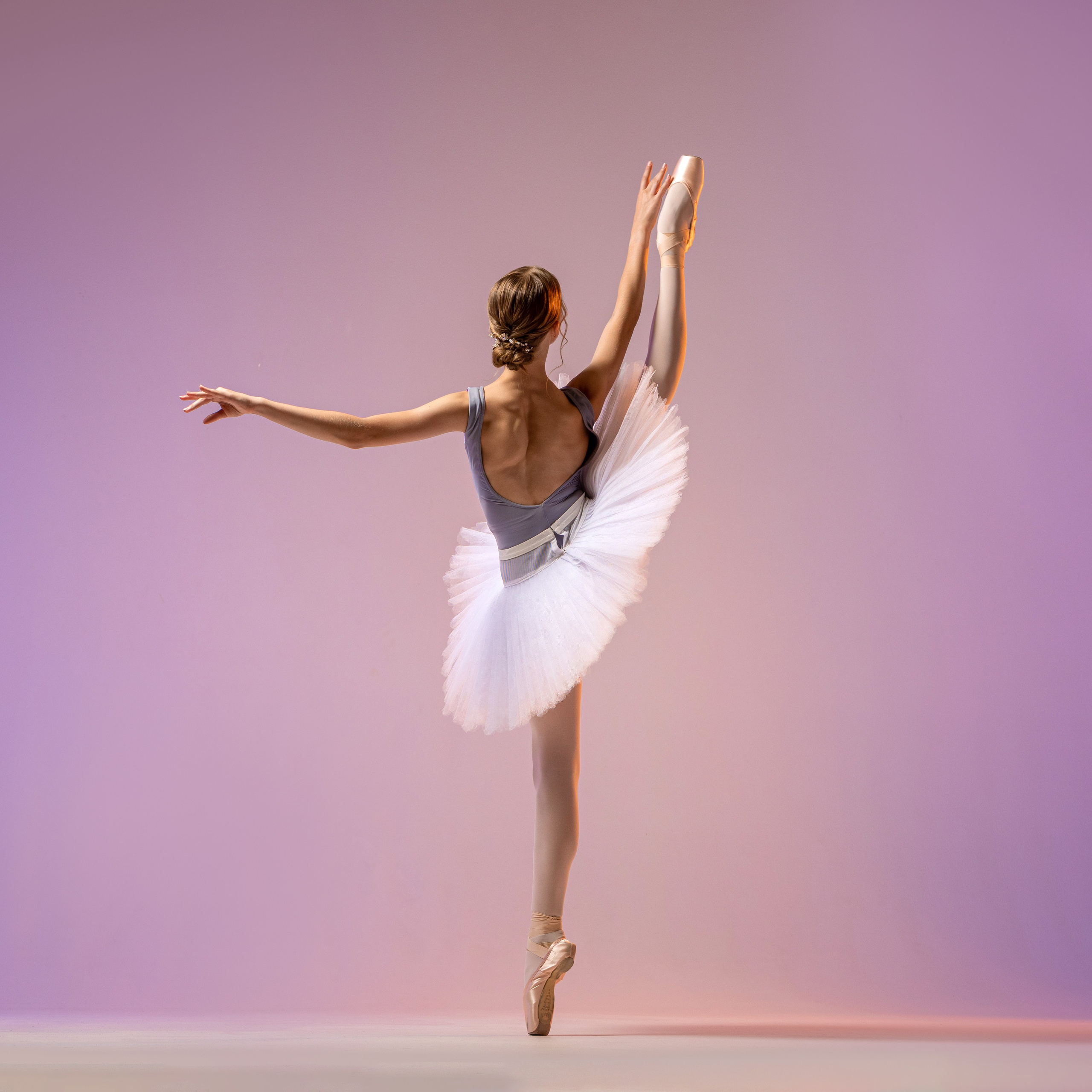 Балетная съёмка на белой циклораме и фонах. Балетный фотограф Алина Ханько — Душа Балета
