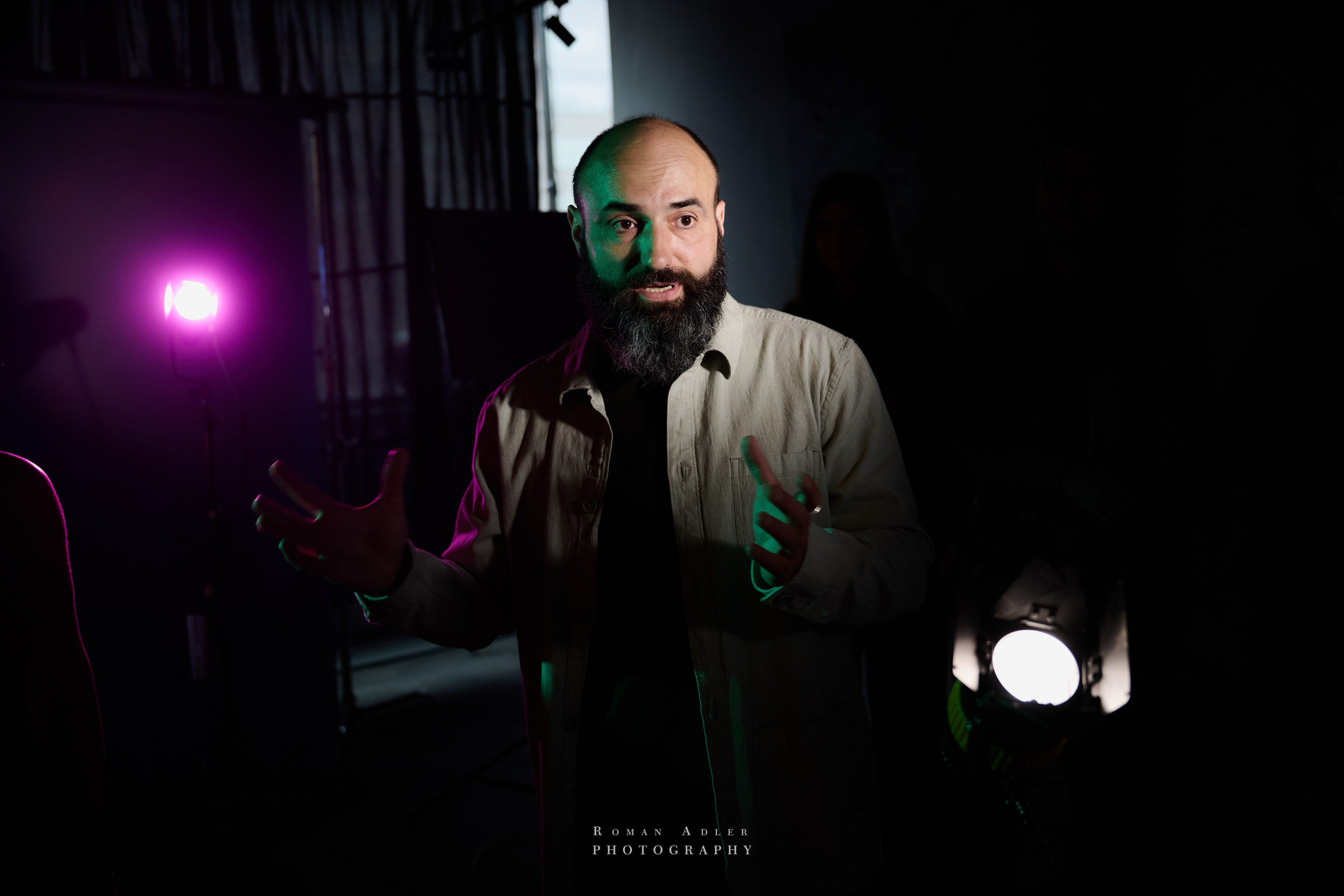 Презентация оборудования Dedolight. Фотограф Роман Адлер