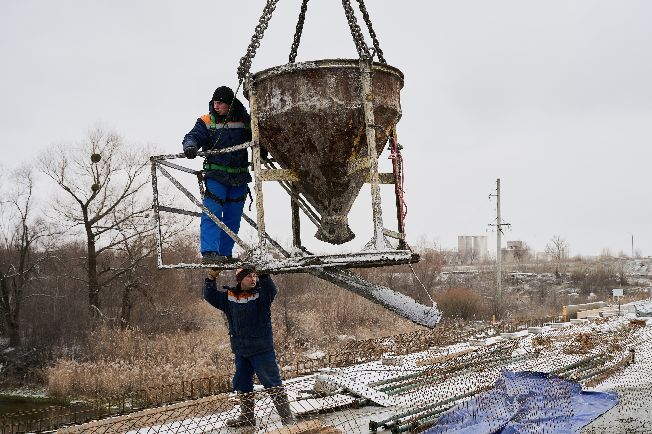 Северодонецк (Луганская область). Декабрь 2024. Фотограф Роман Адлер