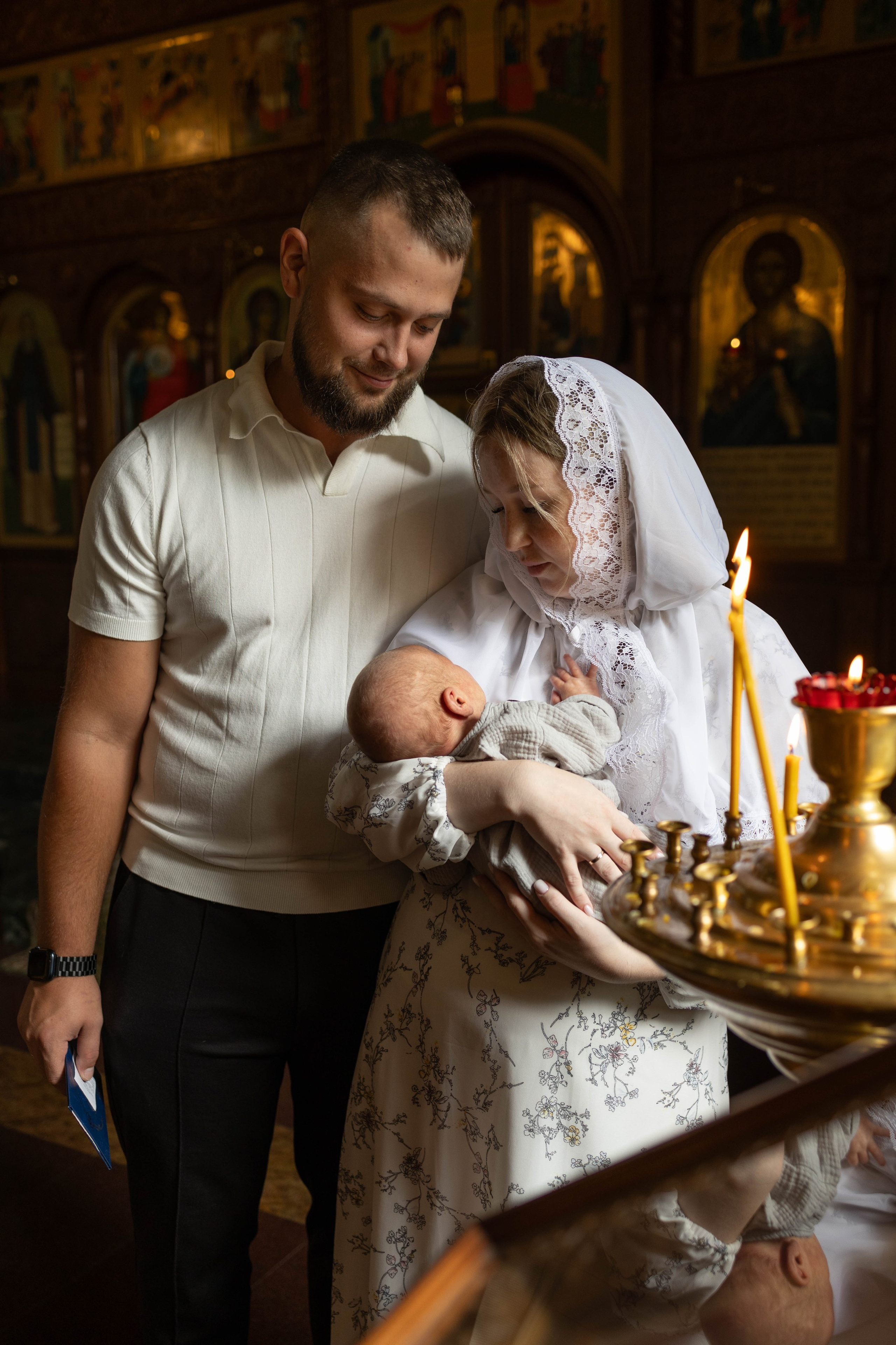 Съёмка крещения. Влада Семёнова — семейный и индивидуальный фотограф