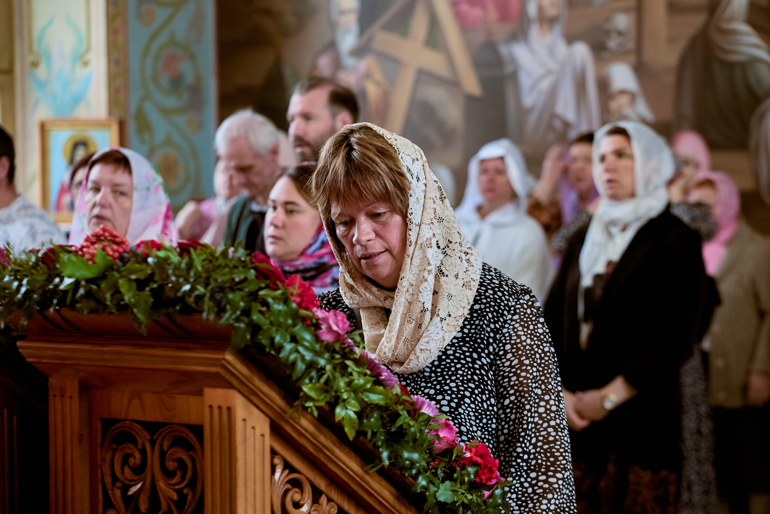 Фотографии с праздника Изнесение Честны́х Древ Животворящего Креста Господня