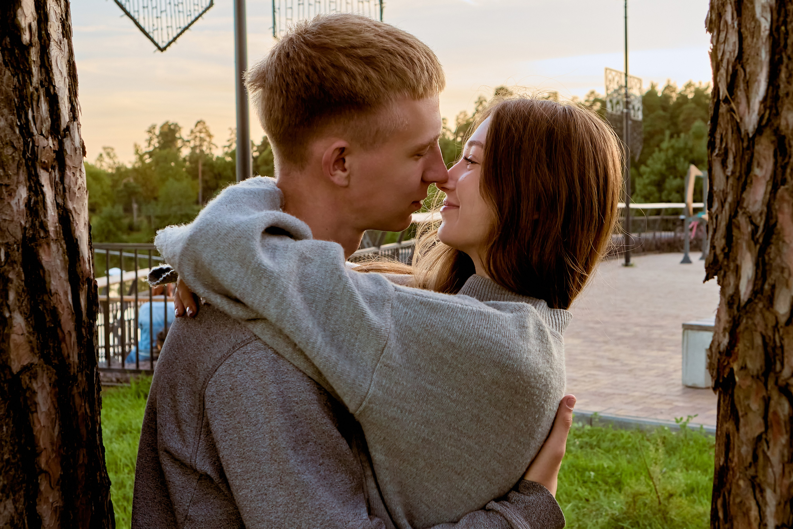 Фотосессия Золотая осень Александр и Злата