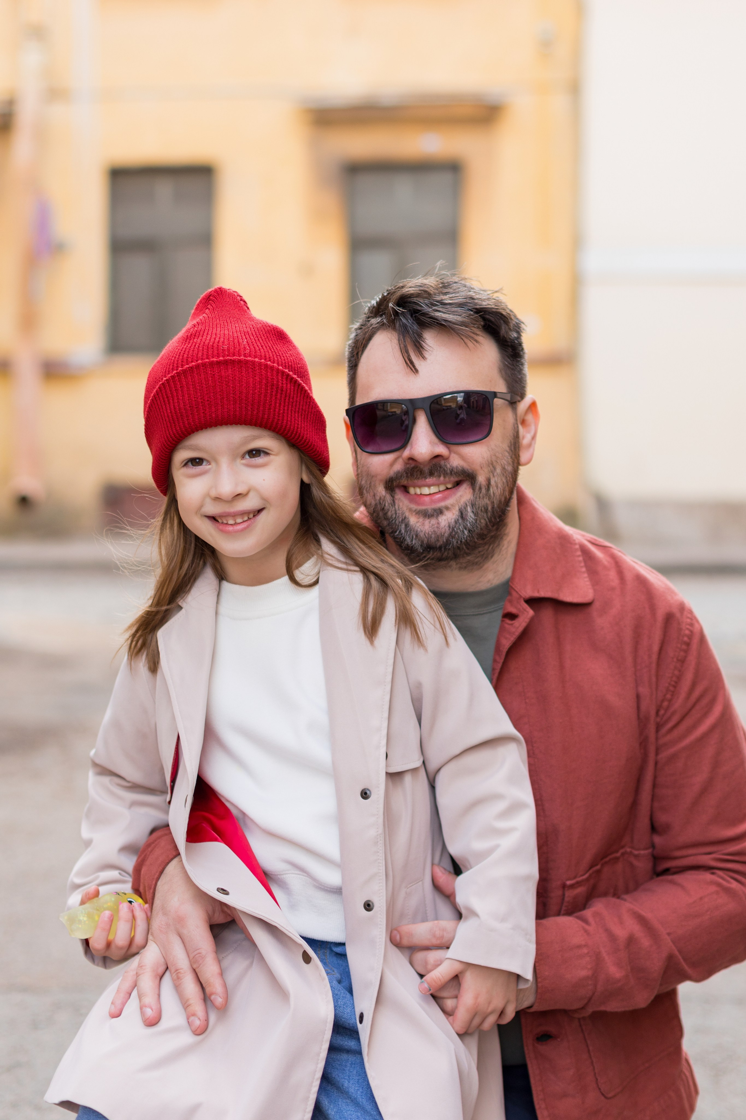 Папа и дочка. Детский и контент фотограф Надя Волкова Санкт-Петербург