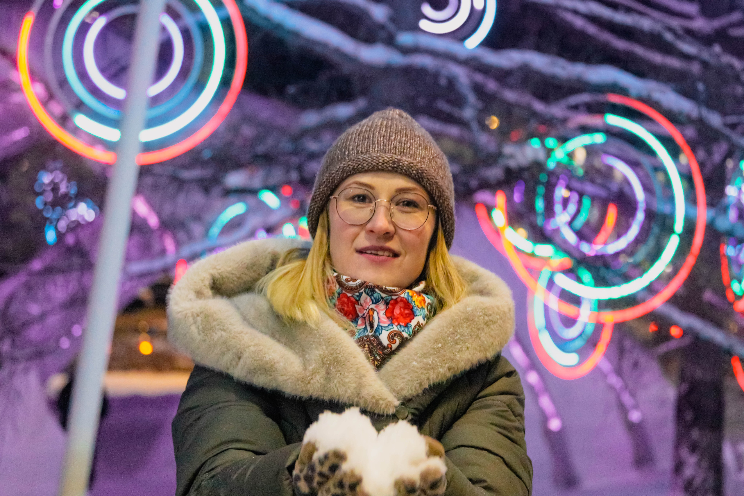 Новогодняя фотосессия с Машей. Фотограф Пермь. Фотосессия в фотостудии Перми и на свежем воздухе