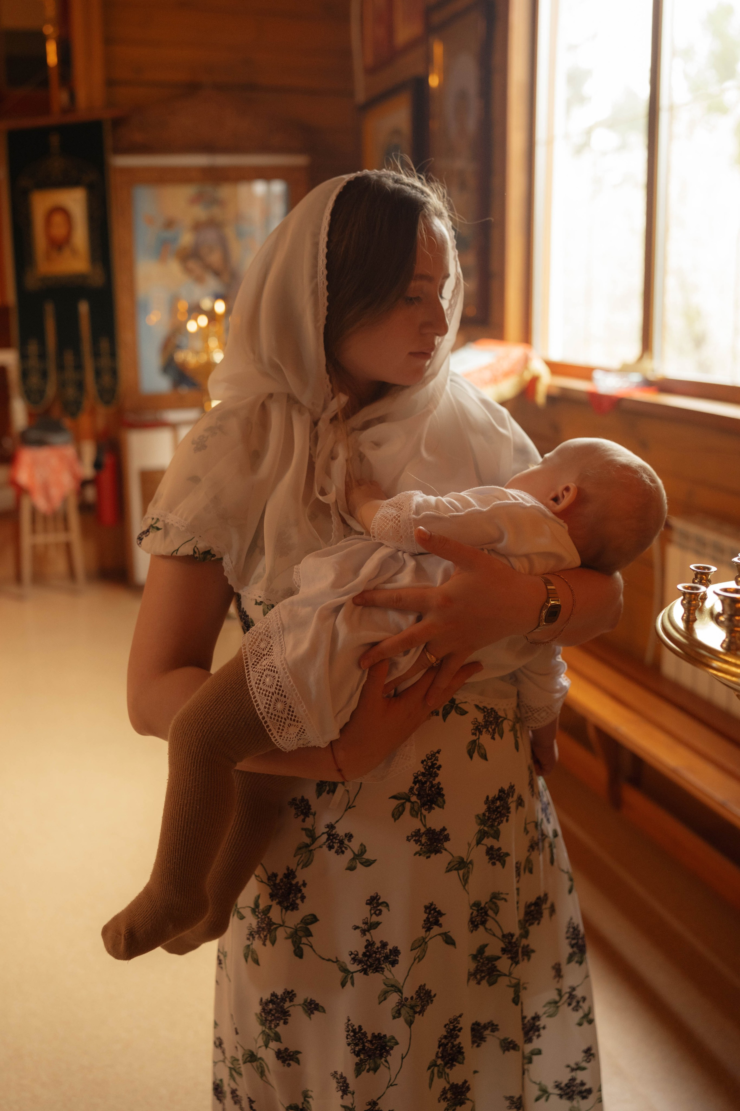 Крещение Любы. Фотограф в Новосибирске Диана Ильиных