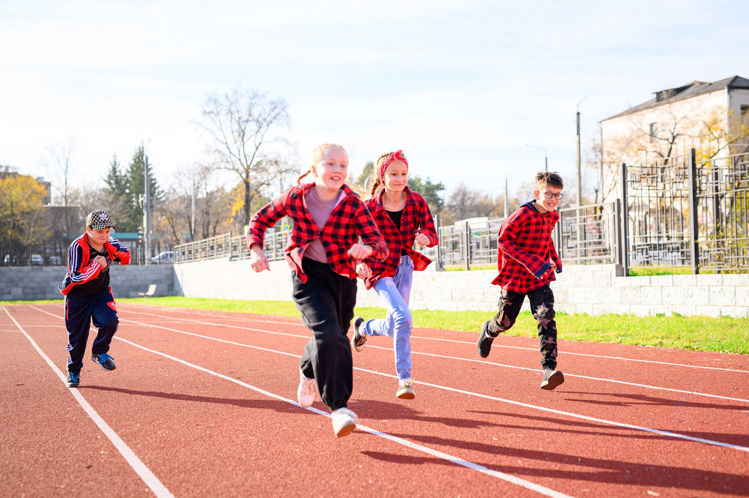 «На стадионе». Школьный фотограф в Свободном Анастасия Косицына
