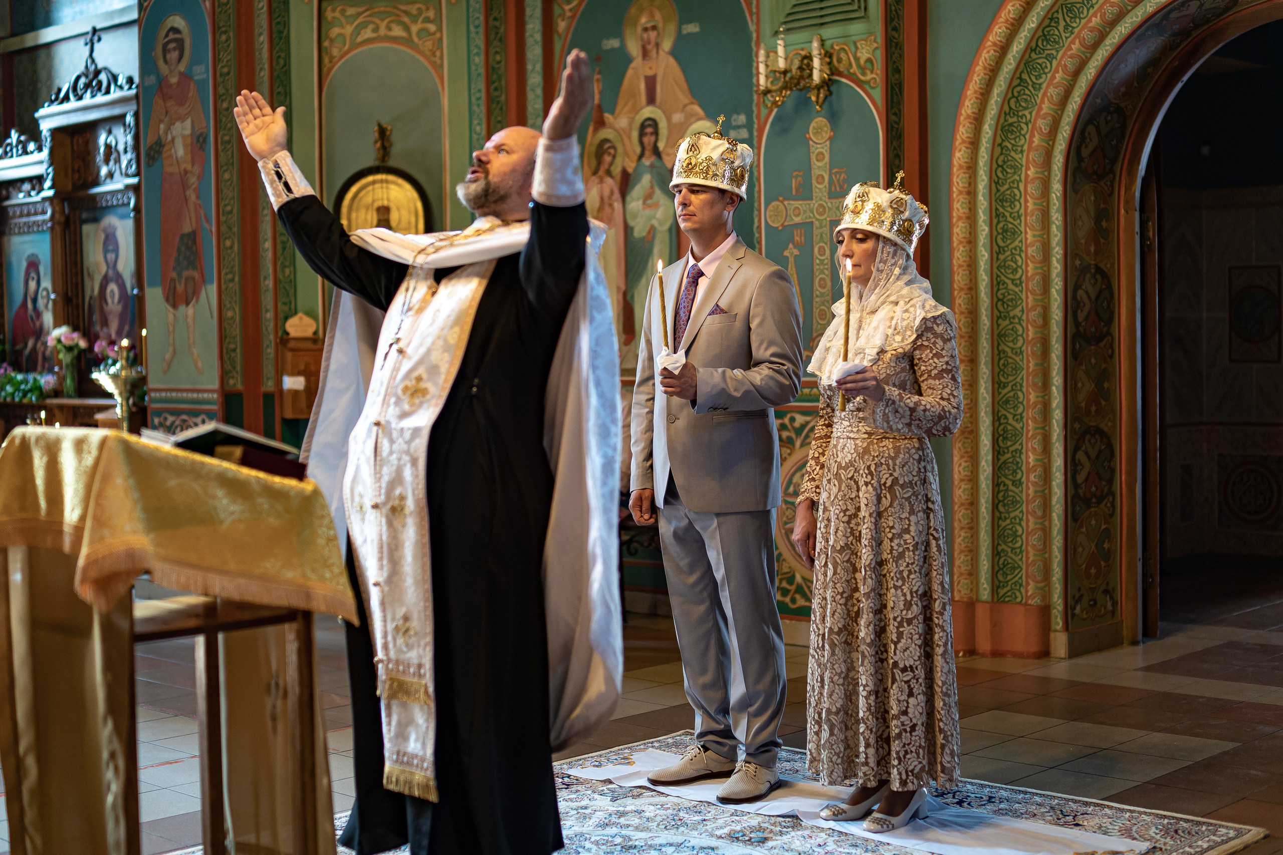 Крещение и венчание. Семейный и детский фотограф в Красноярске Байкалова Людмила