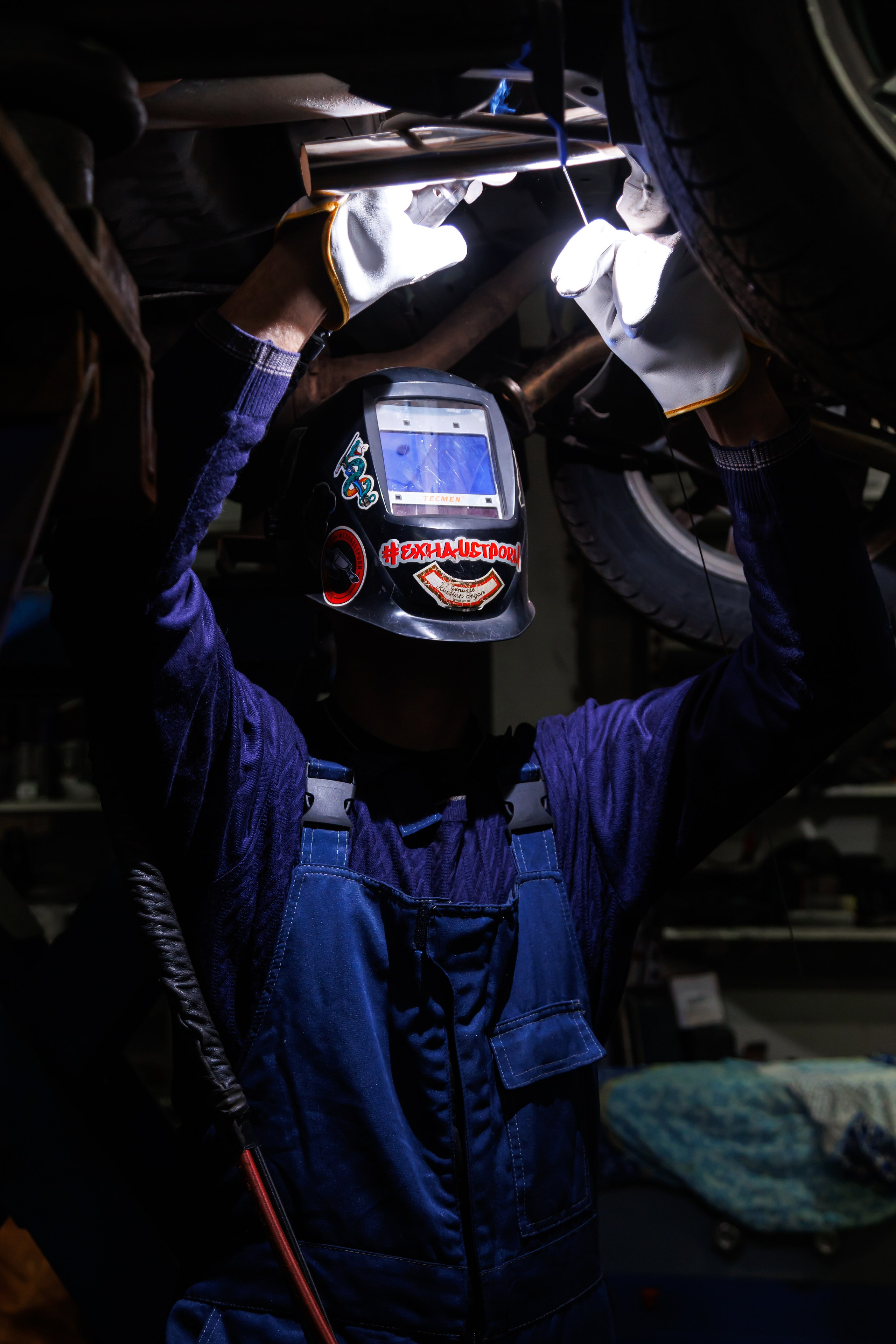 Сварка. Фотограф Антон Клейнос, Владивосток