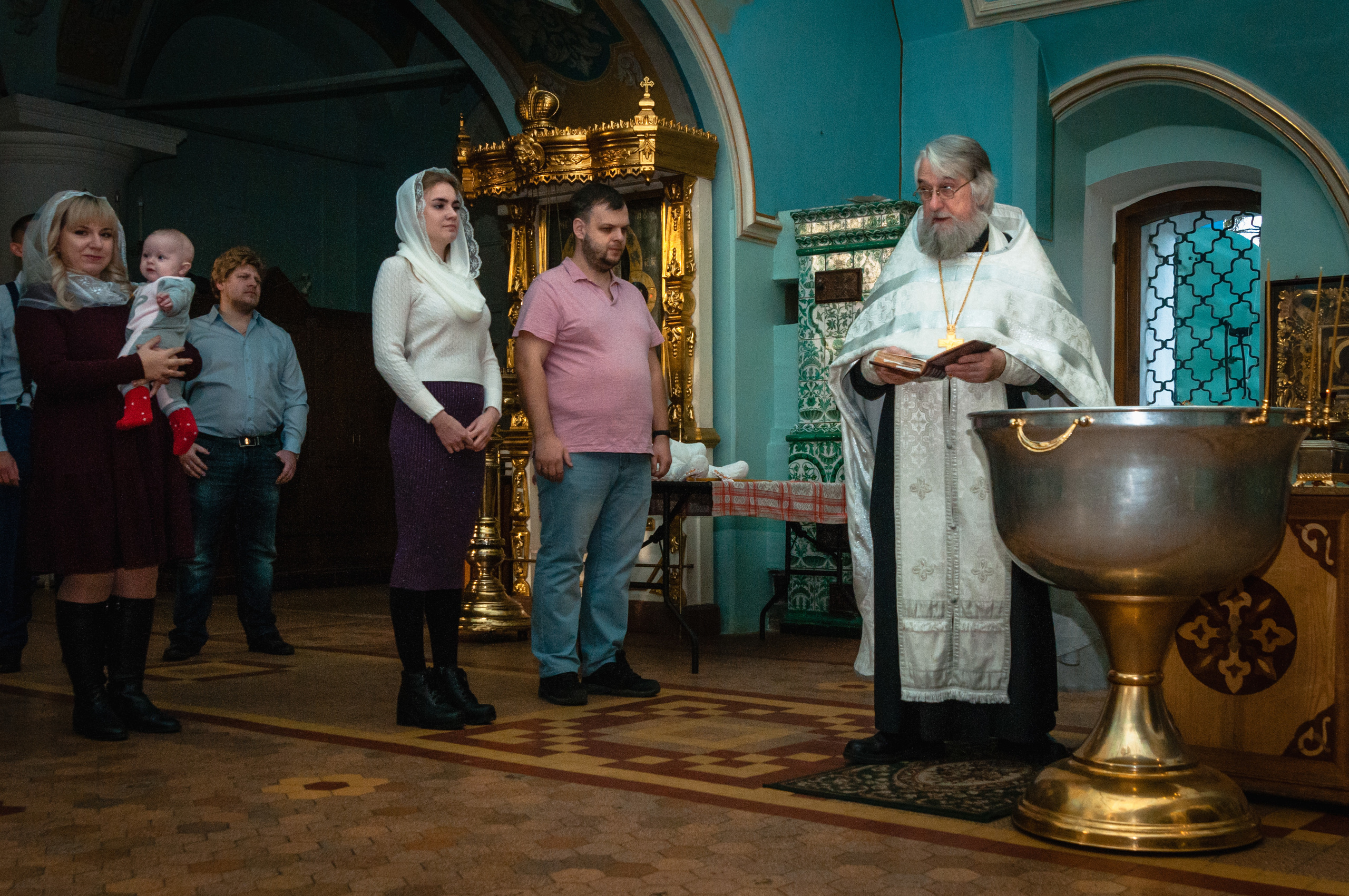 Крещение Елисаветы. Семейный, портретный, репортажный фотограф lifestyle в Москве и Кирове