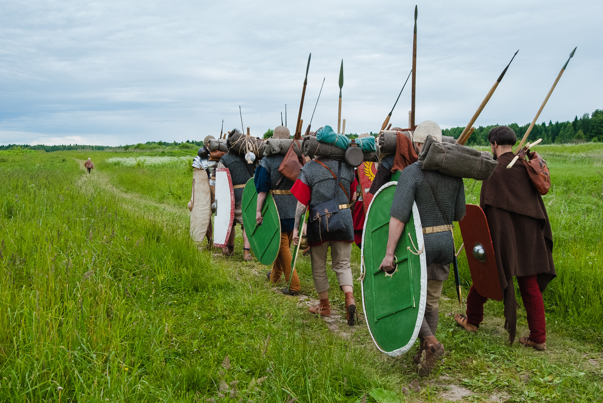 Поход легионеров в Подмосковье (реконструкция). Семейный, портретный, репортажный фотограф lifestyle в Москве и Кирове