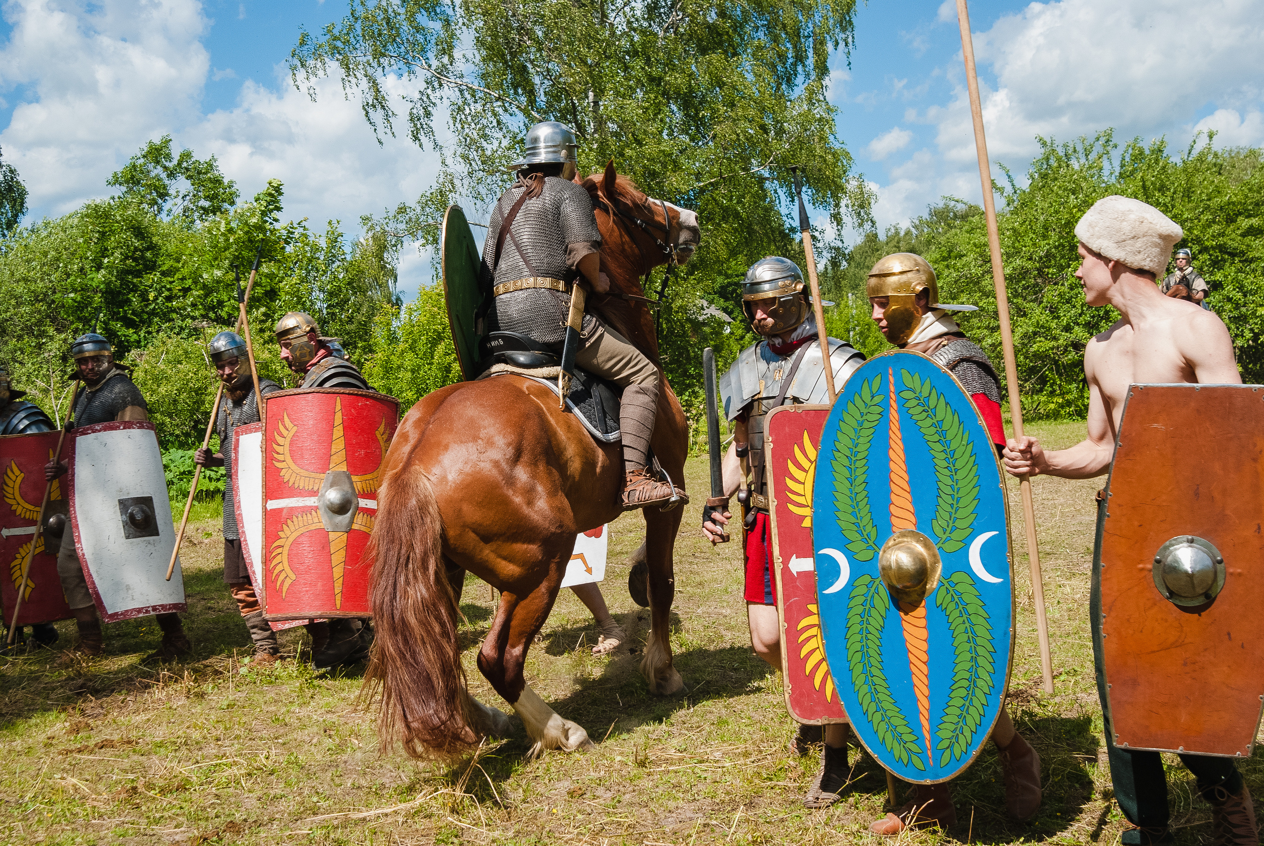 Поход легионеров в Подмосковье (реконструкция). Семейный, портретный, репортажный фотограф lifestyle в Москве и Кирове