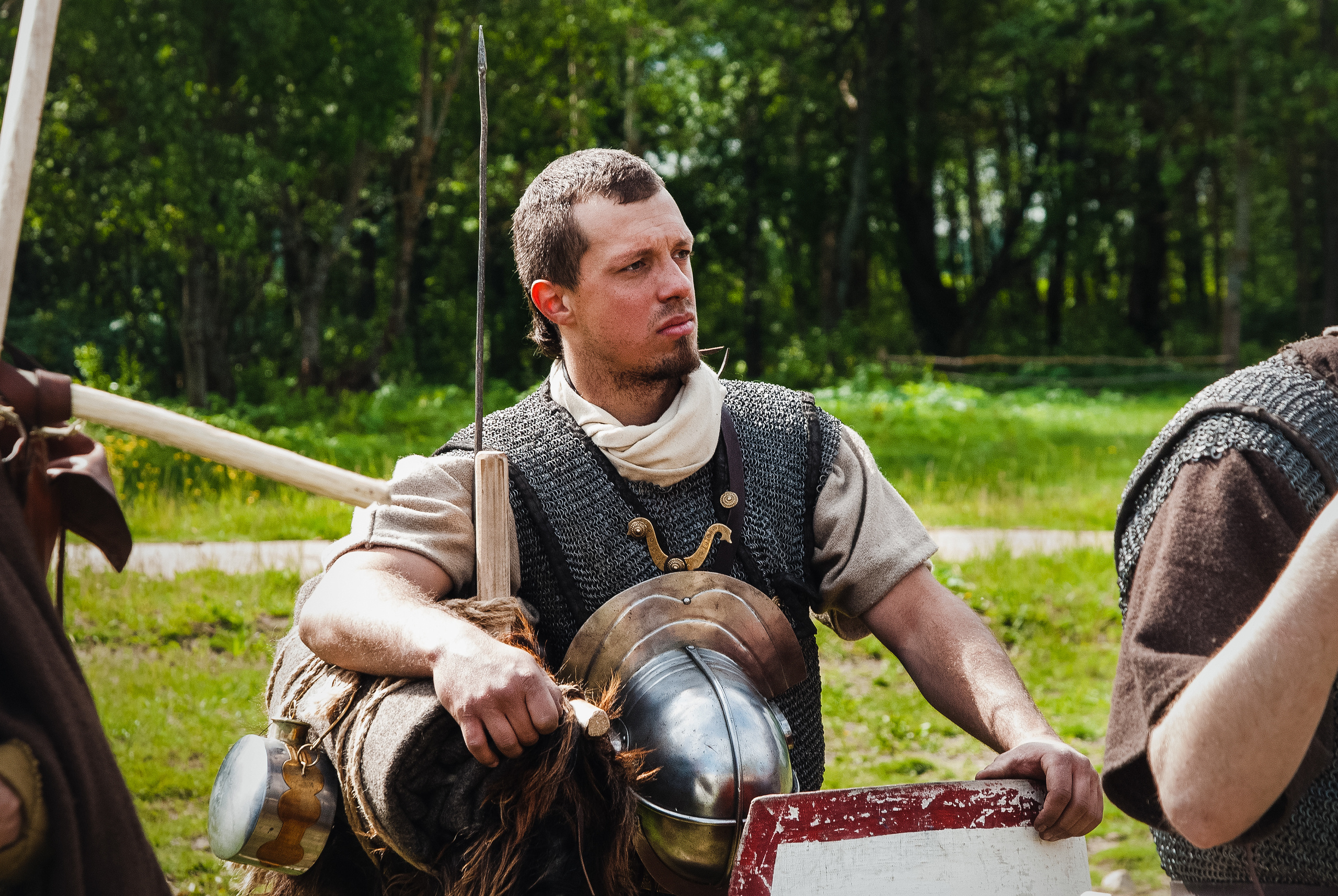 Поход легионеров в Подмосковье (реконструкция). Семейный, портретный, репортажный фотограф lifestyle в Москве и Кирове