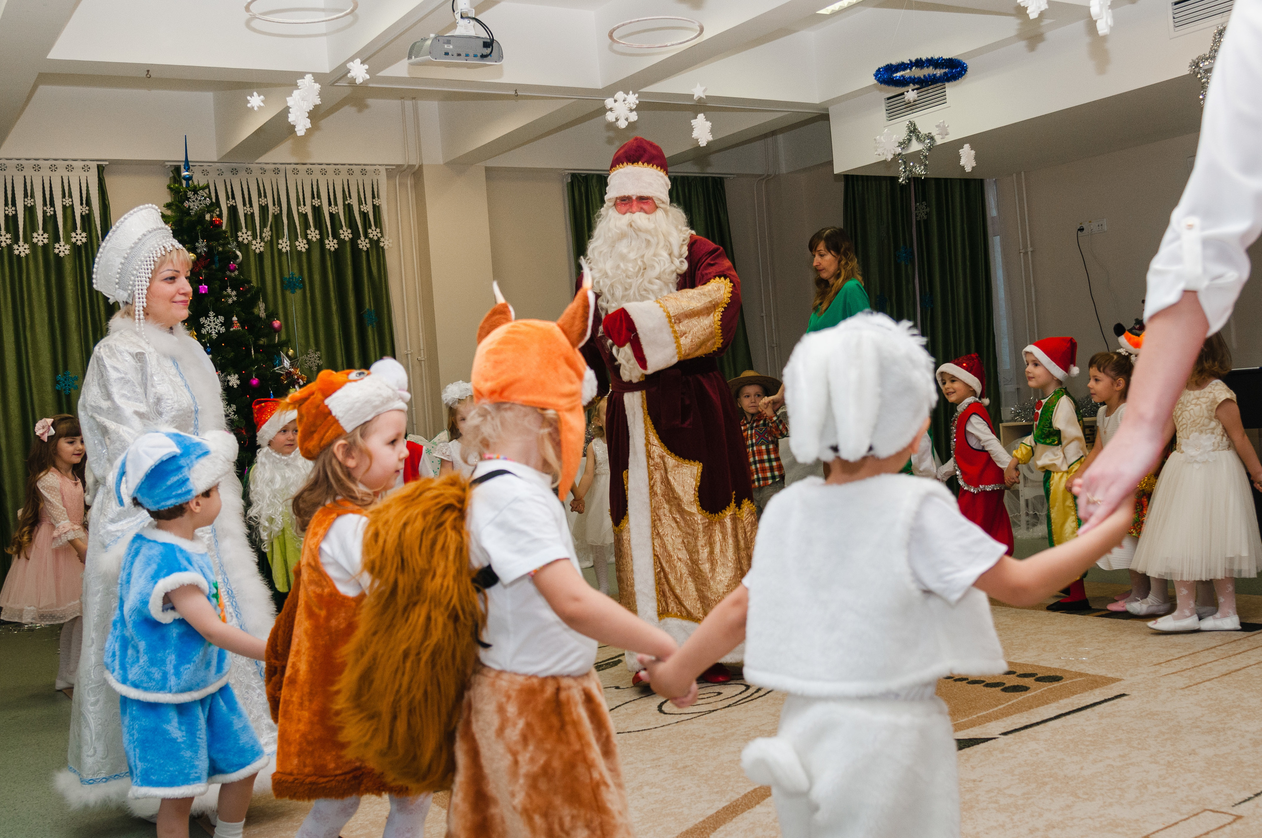 Новогодний утренник. Семейный, портретный, репортажный фотограф lifestyle в Москве и Кирове