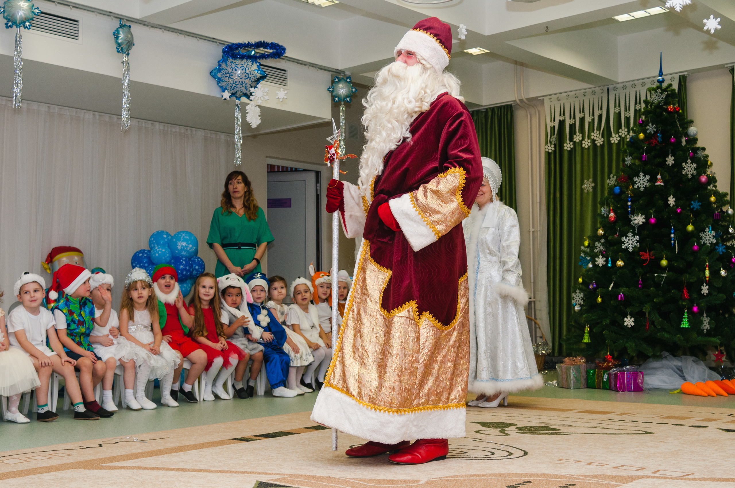 Новогодний утренник. Семейный, портретный, репортажный фотограф lifestyle в Москве и Кирове