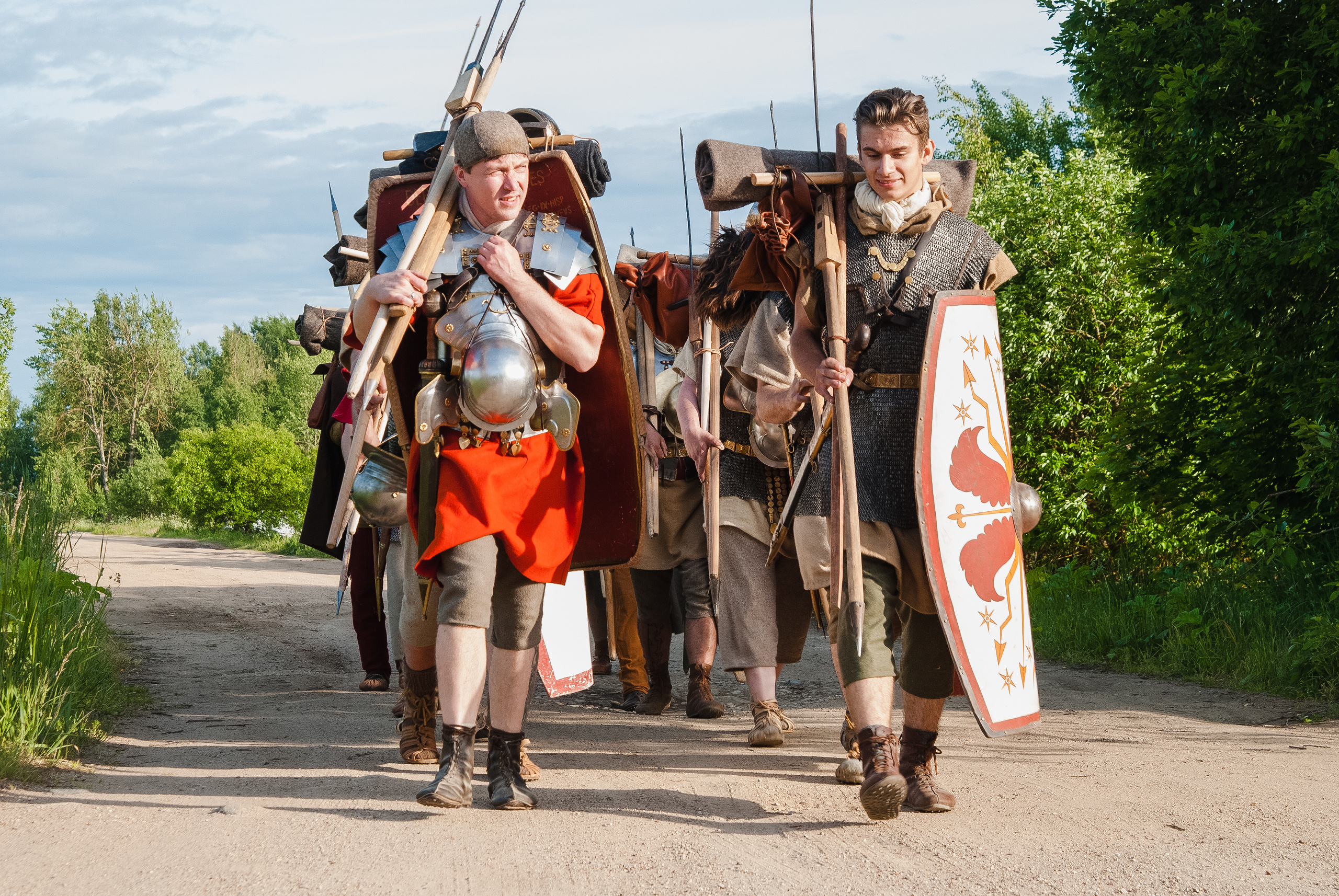 Поход легионеров в Подмосковье (реконструкция). Семейный, портретный, репортажный фотограф lifestyle в Москве и Кирове