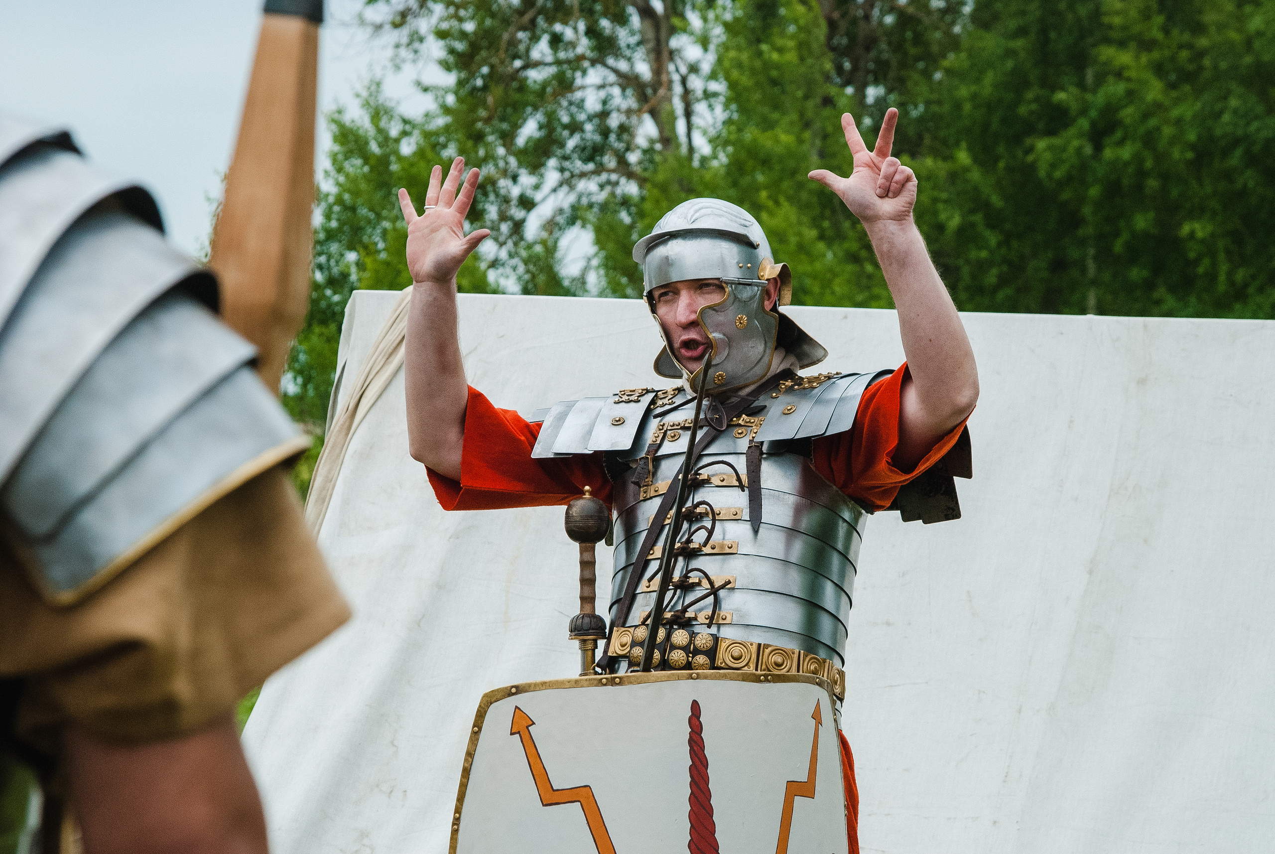 Поход легионеров в Подмосковье (реконструкция). Семейный, портретный, репортажный фотограф lifestyle в Москве и Кирове