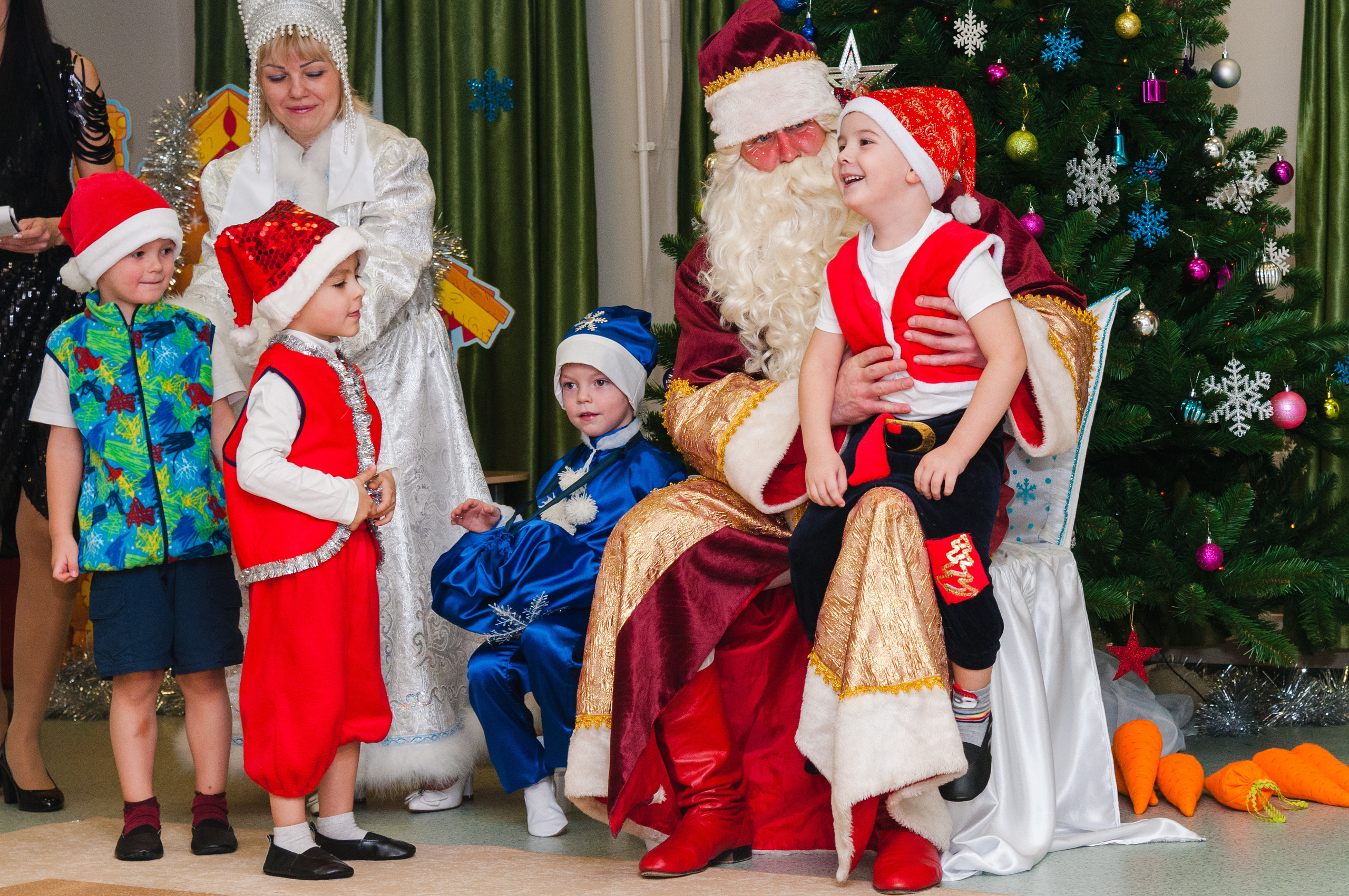 Новогодний утренник. Семейный, портретный, репортажный фотограф lifestyle в Москве и Кирове