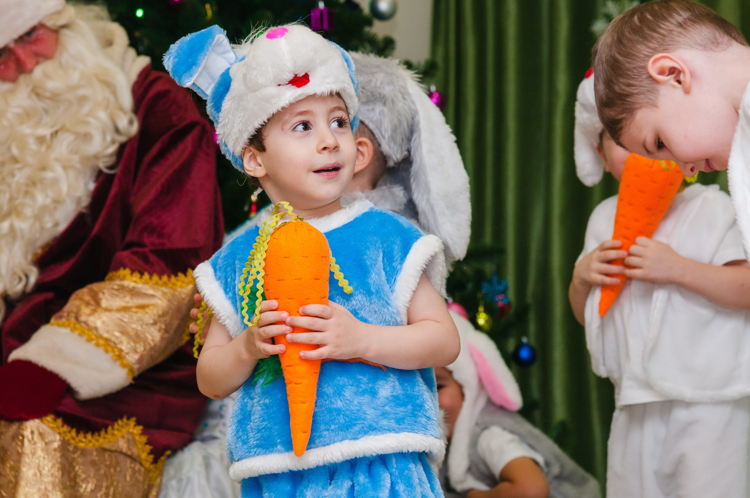 Новогодний утренник. Семейный, портретный, репортажный фотограф lifestyle в Москве и Кирове