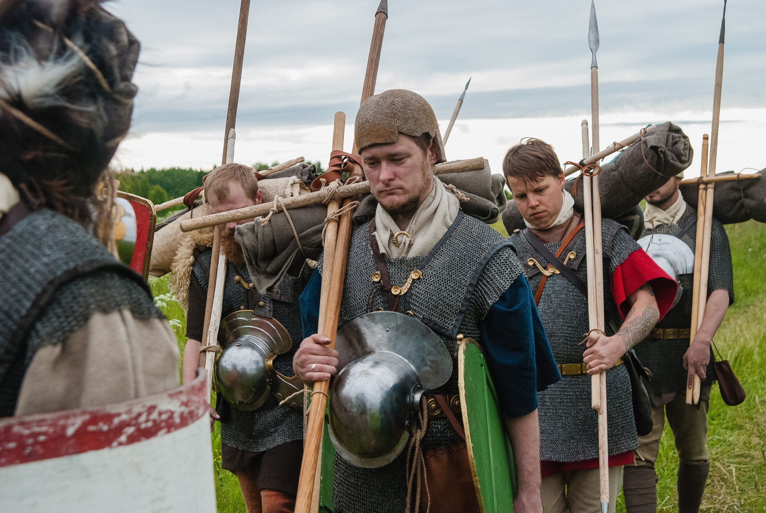 Поход легионеров в Подмосковье (реконструкция). Семейный, портретный, репортажный фотограф lifestyle в Москве и Кирове