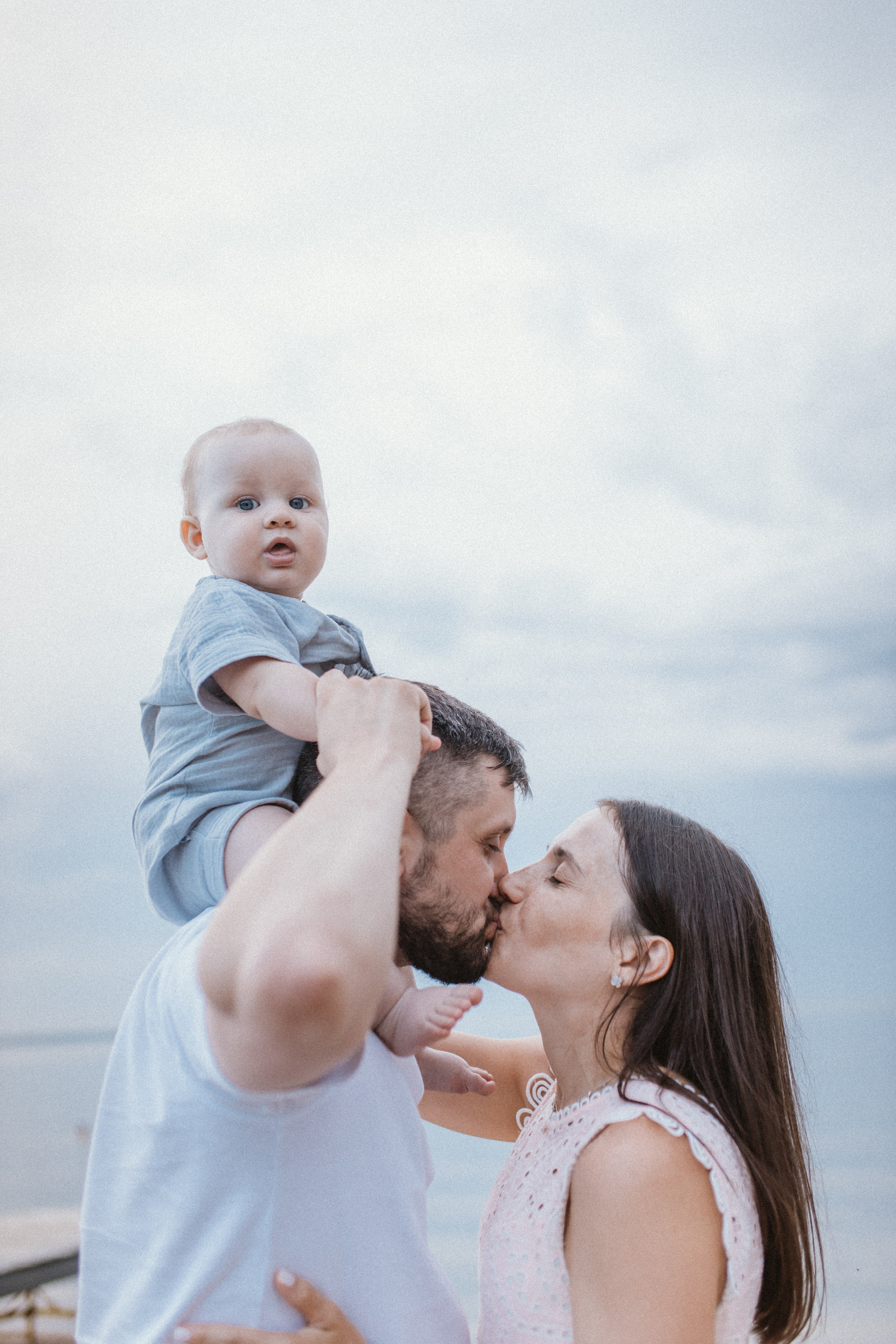 На берегу. Семейный и портретный фотограф в Новосибирске Мария Хлебус