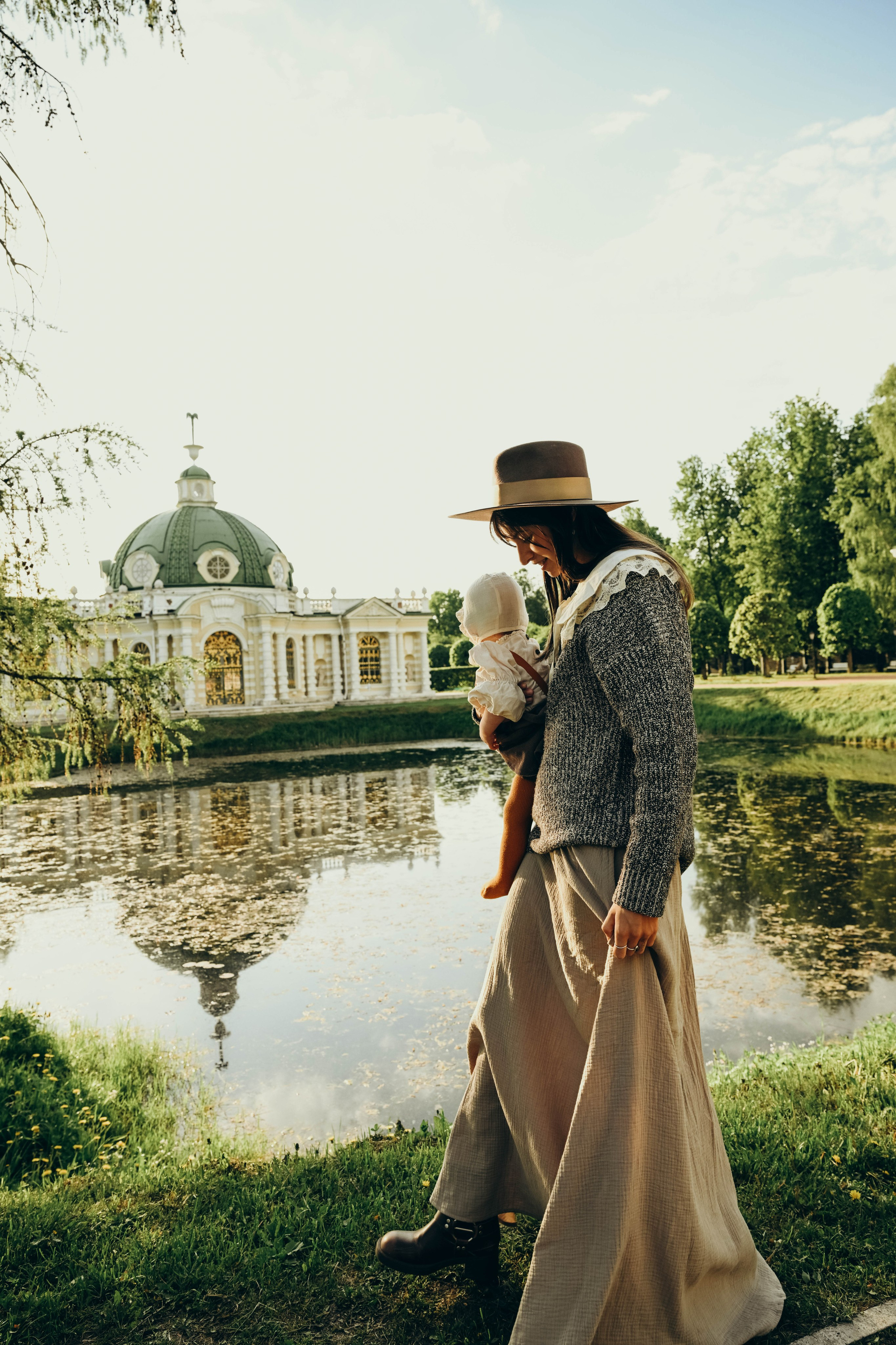 Кусково мама и дочка. Семейный фотограф в Москве Люберцах Ирина Вронская