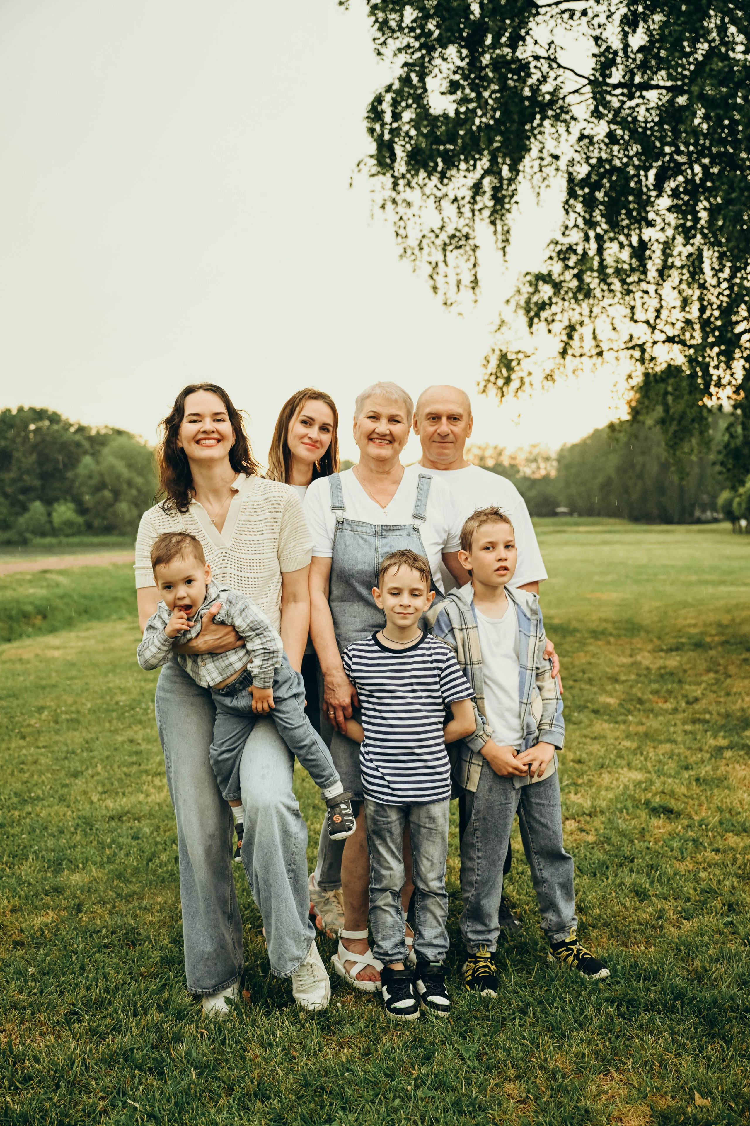 Большая семья в Кусково. Семейный фотограф в Москве Люберцах Ирина Вронская