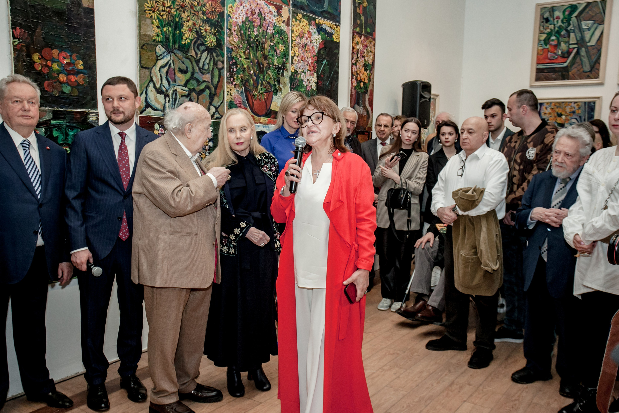 Открытие выставки Зураба Церетели. Art photographer Nino