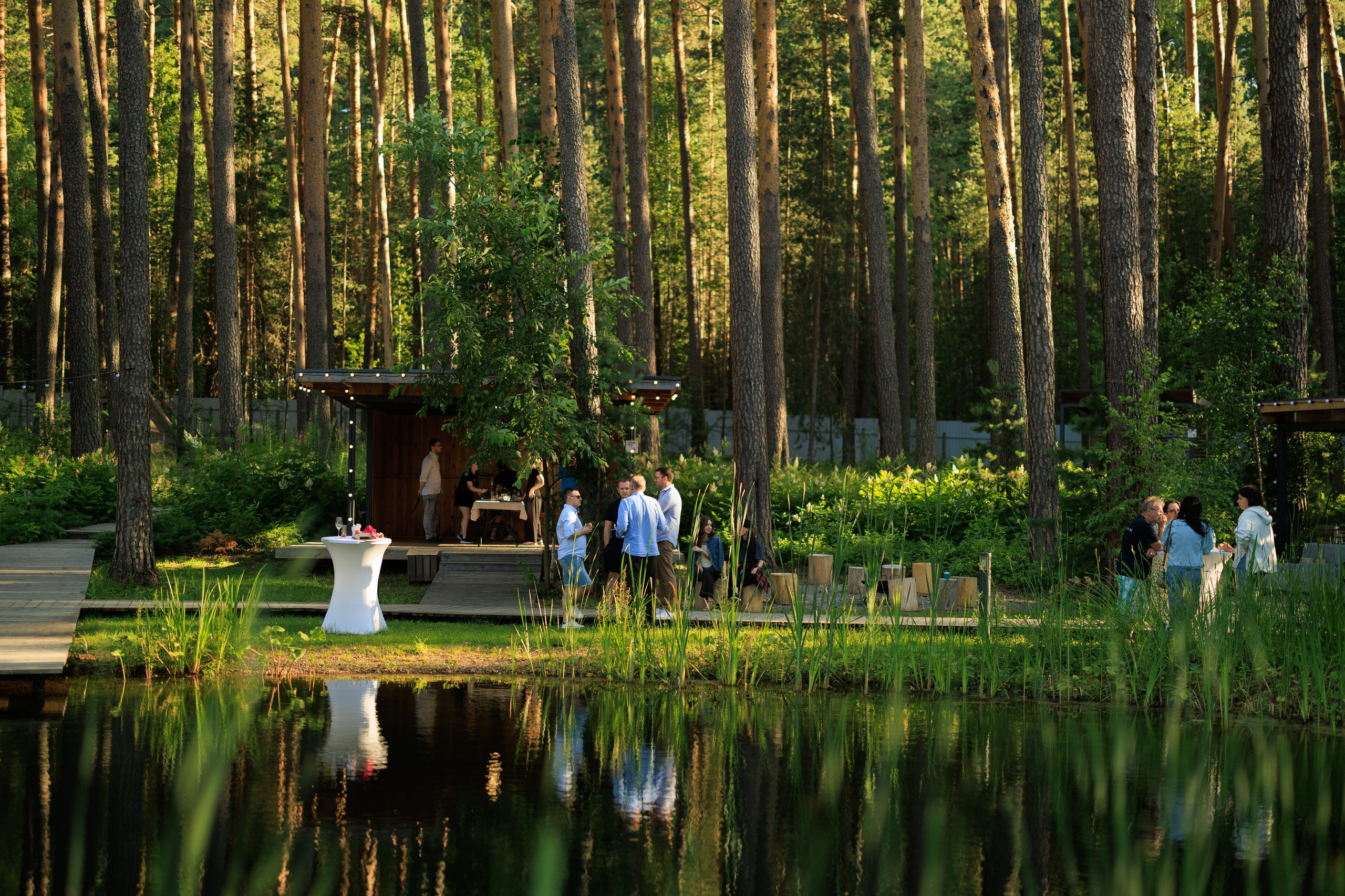 Корпоратив в «Лесу». Контент для бизнеса в Екатеринбурге Полдень Медиа