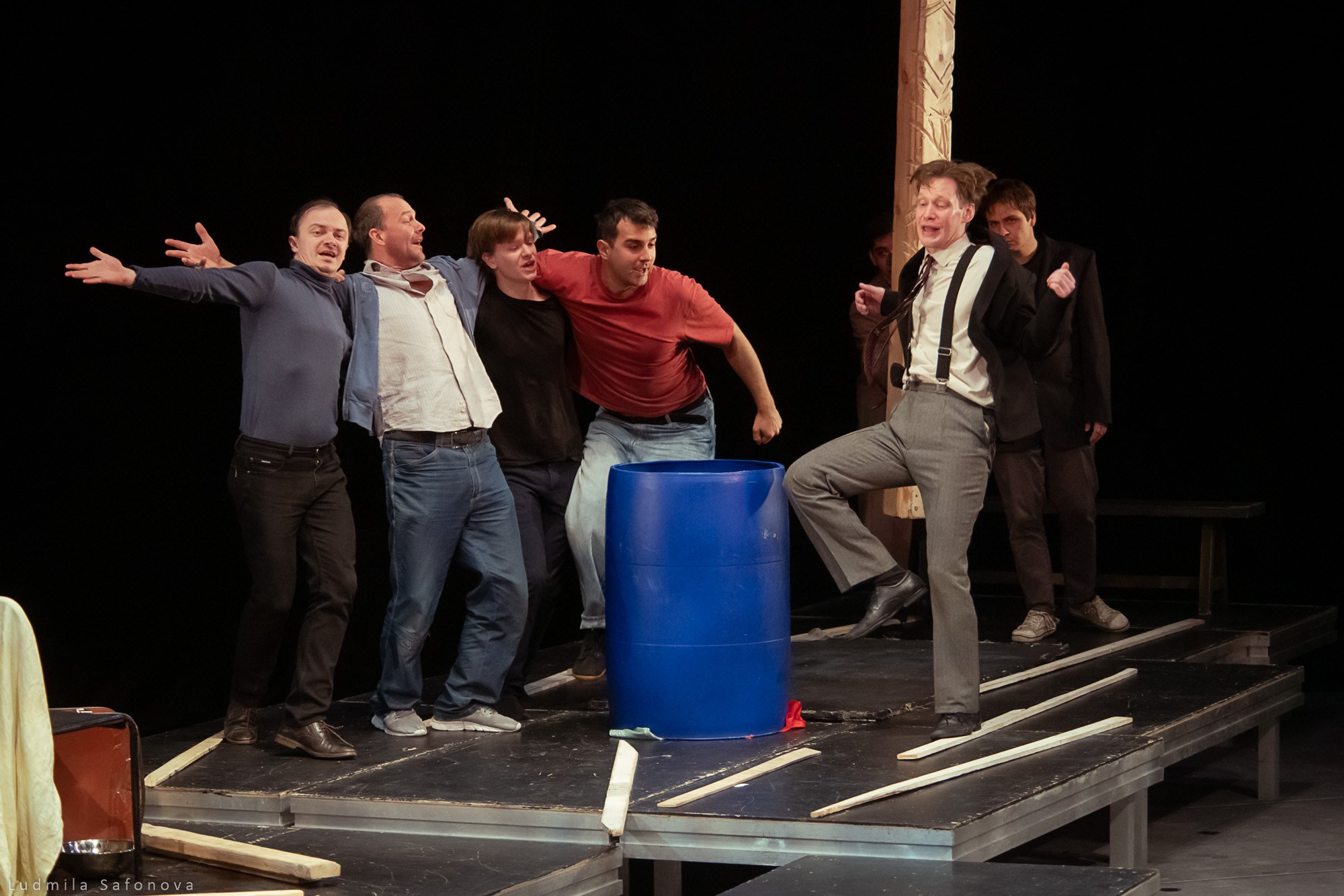 Театр Эрмитаж. Репетиция спектакля «Гамлет. Путь к отцу». Режиссёр Михаил Левитин. Lucytheatre