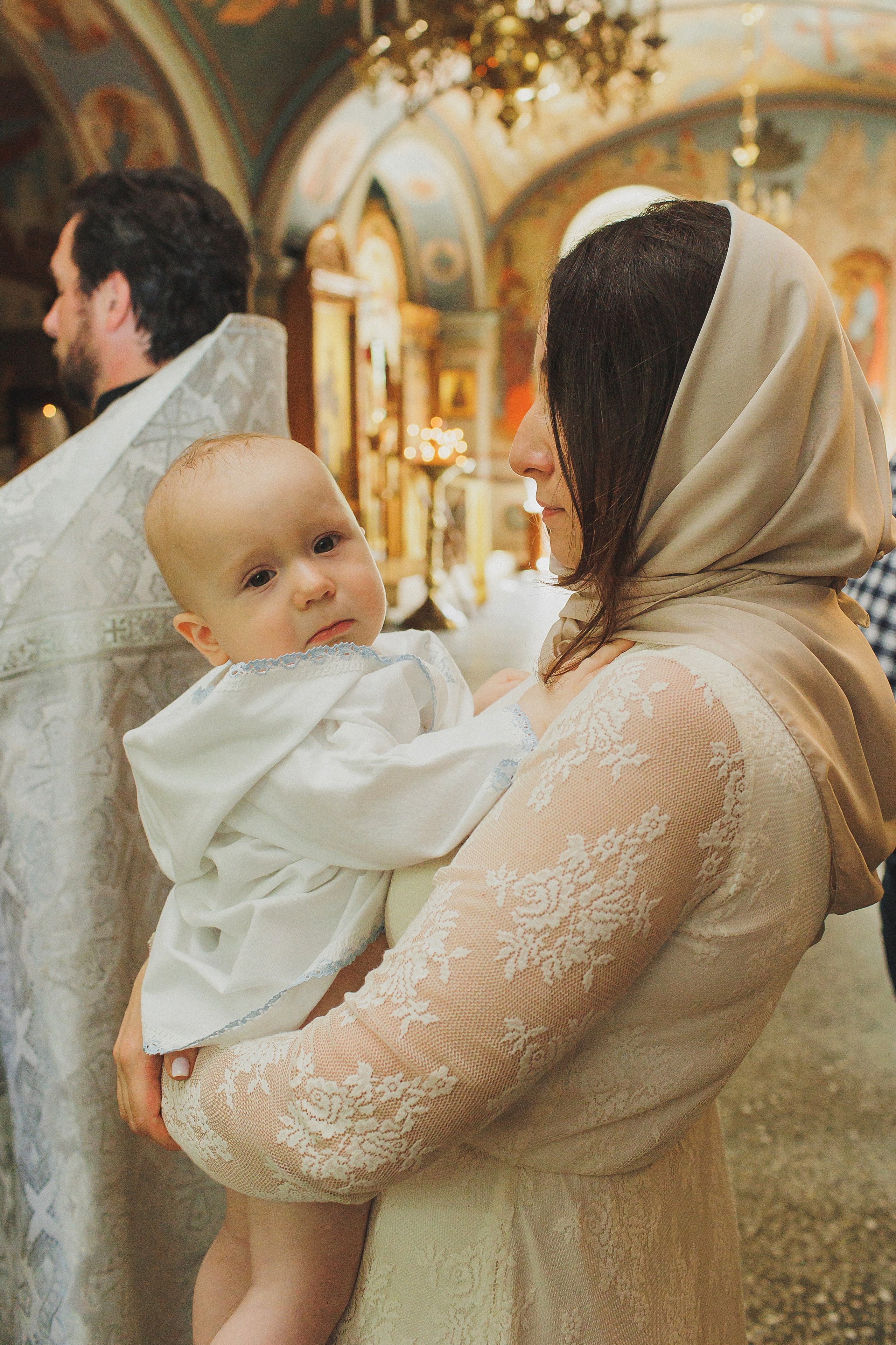 Таинство крещения в Люберцах и Москве. Фотограф в Москве и Люберцах Анна Ушакова