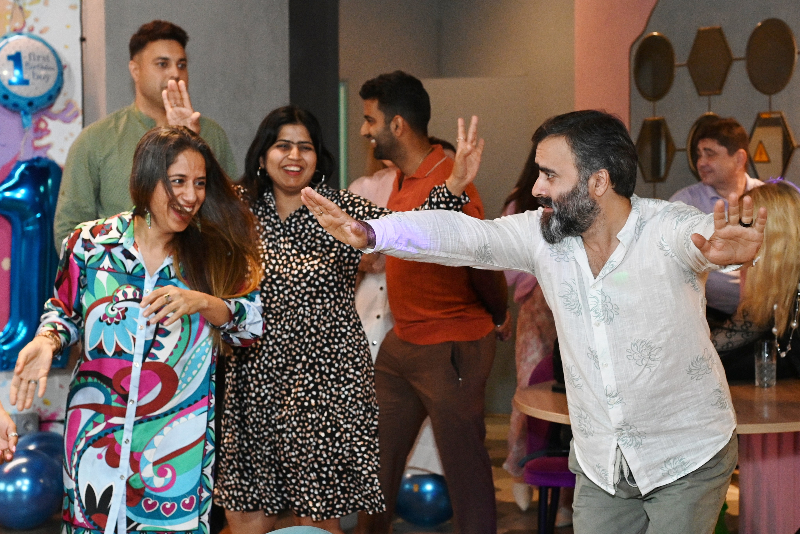 Индийский день Рождения в ресторане Delhi6. Свадебный и семейный фотограф в Москве Ирина Гончарова