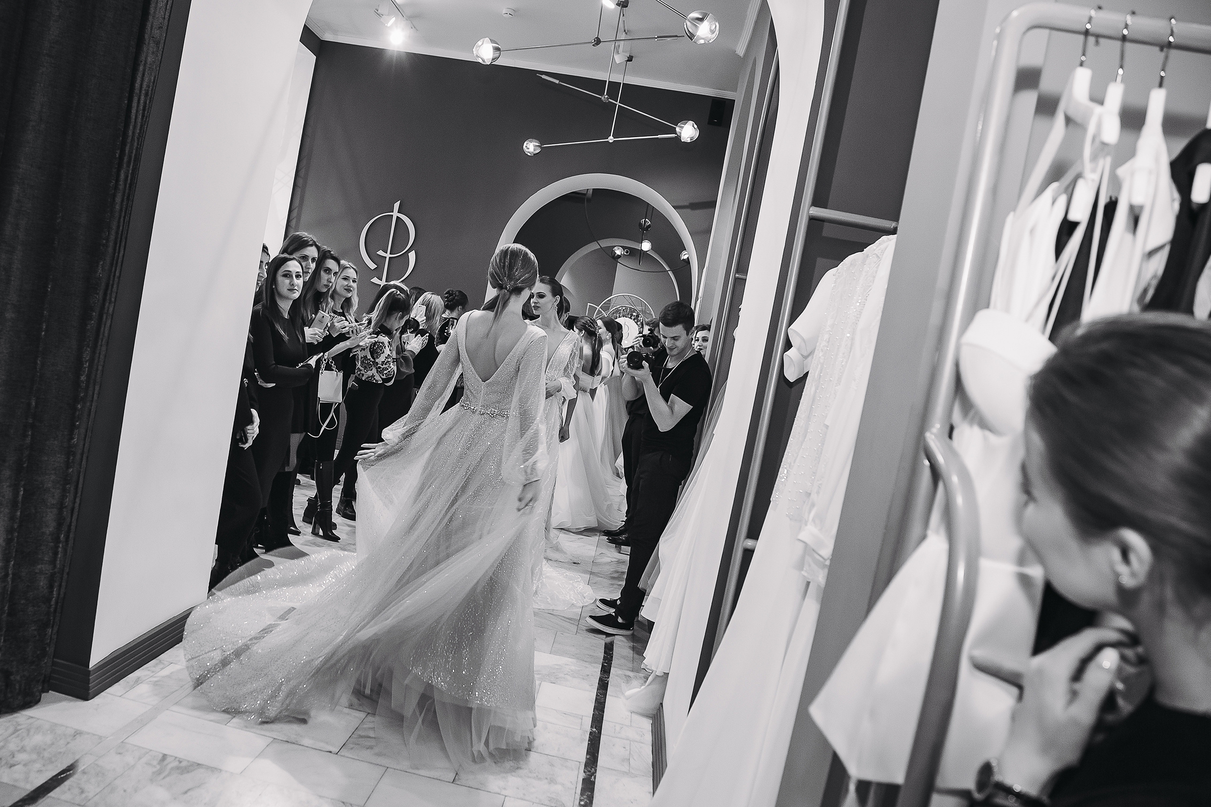 Показ свадебных платьев в «Дом Весты». Свадебный Семейный Репортажный фотограф в Москве