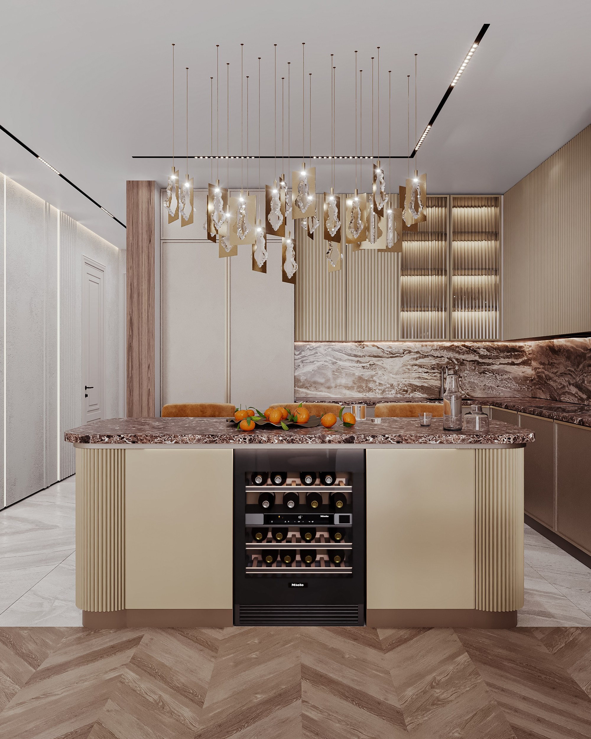 ЖК Хендлайнер 103 м². 3Д-Визуализация Наталья Макогонова