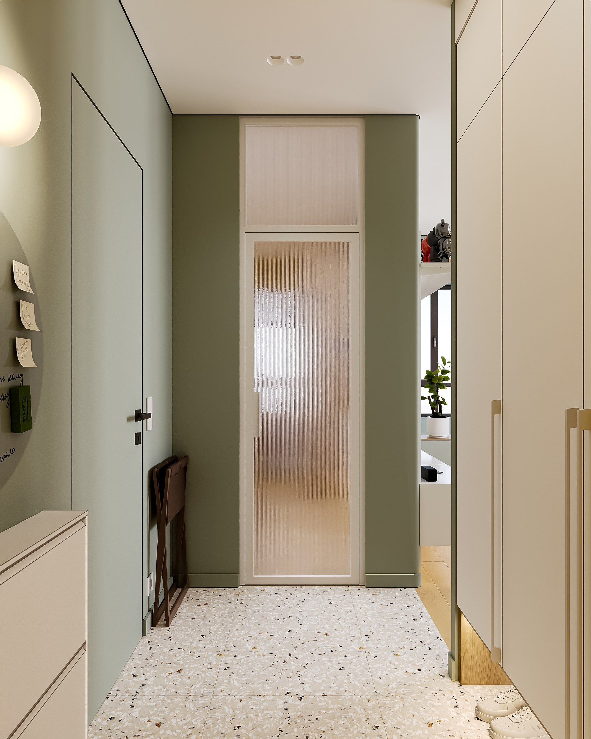 Квартира 37 м². 3Д-Визуализация Наталья Макогонова