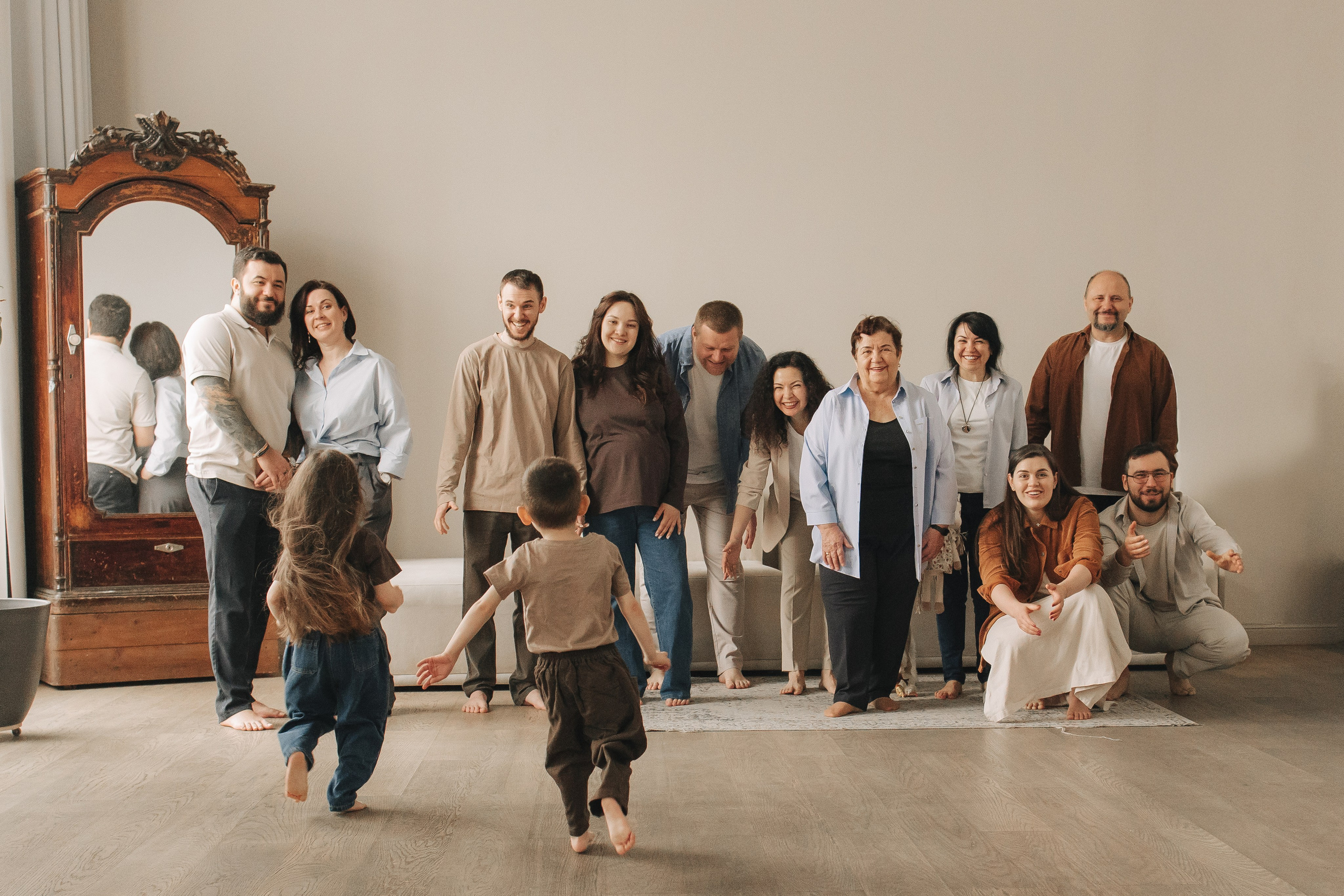 Большая семья. Семейный фотограф Москва Наталия Осьмакова