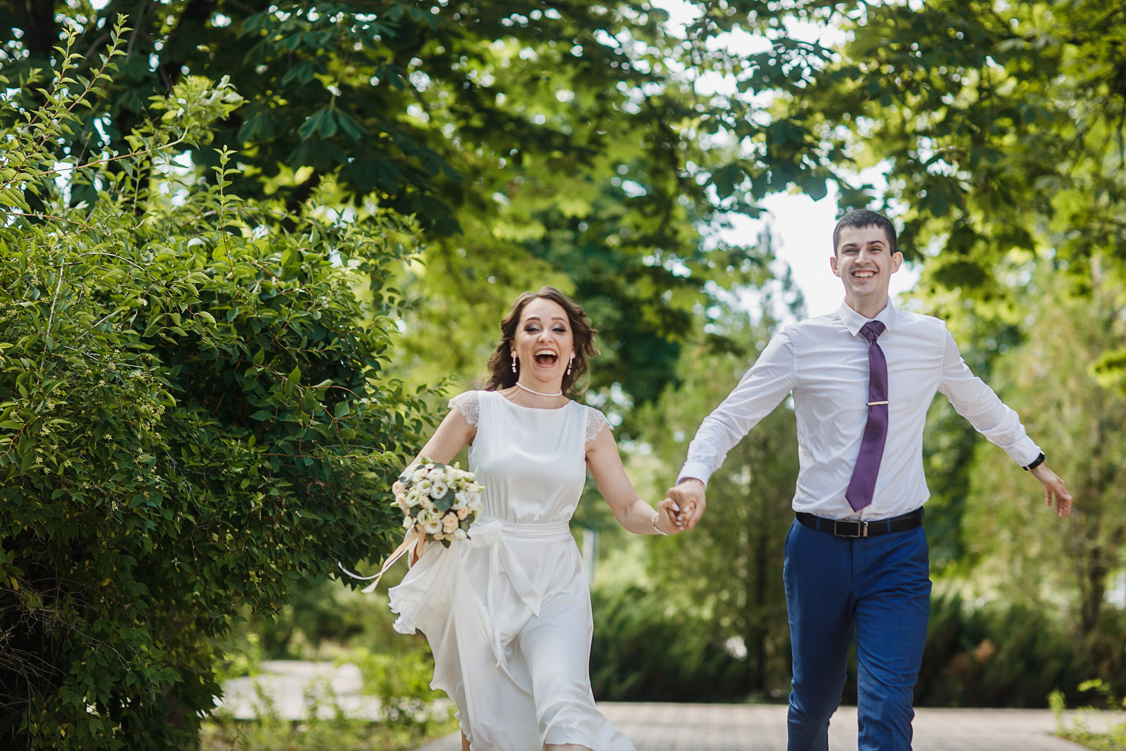 Свадебная фотосессия. Фотографы в городе Волгограде — Людмила Агеева и Алексей Околелов